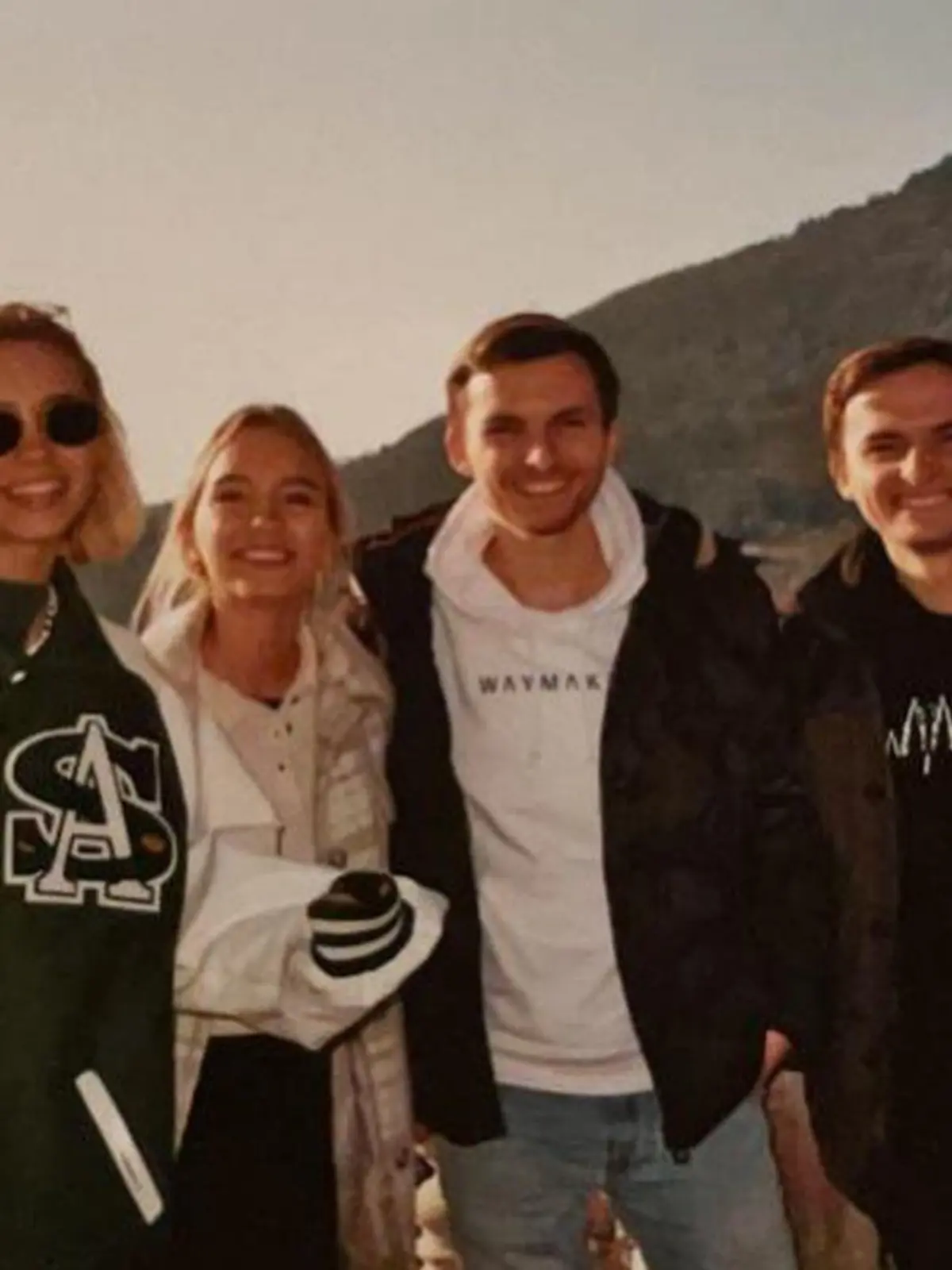 Lisa und Lena mit Philipp und Johannes Mickenbecker