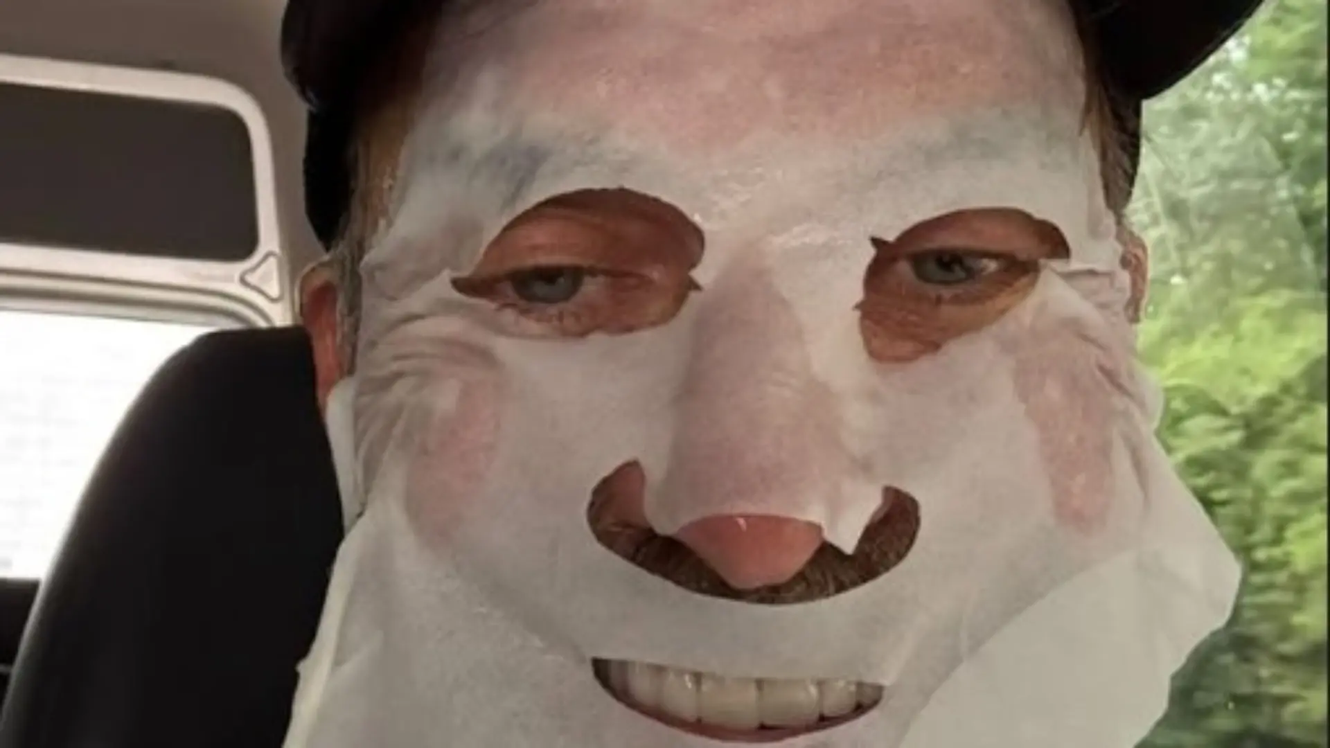 Jürgen Klopp mit Beauty-Maske