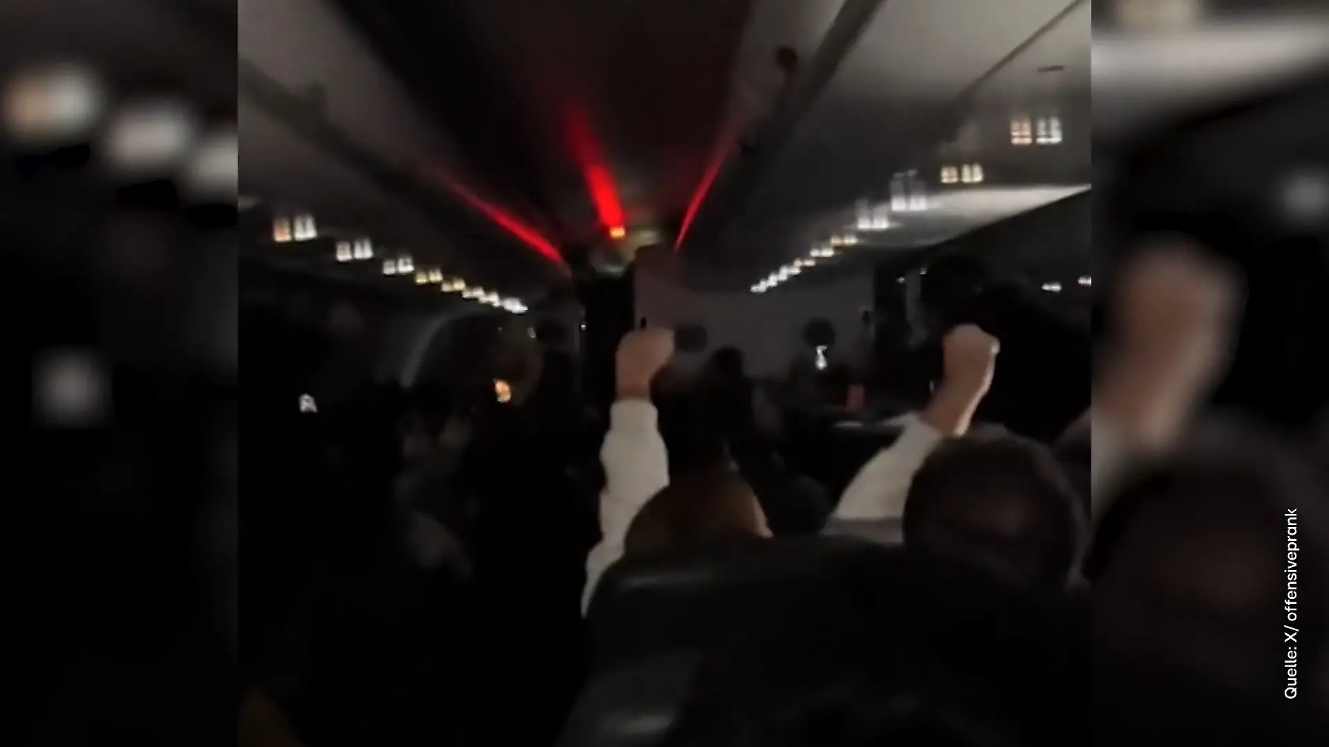 HIER glauben alle argentinischen Fluggäste, sie seien Weltmeister geworden Spanischer Pilot mit bösem Scherz