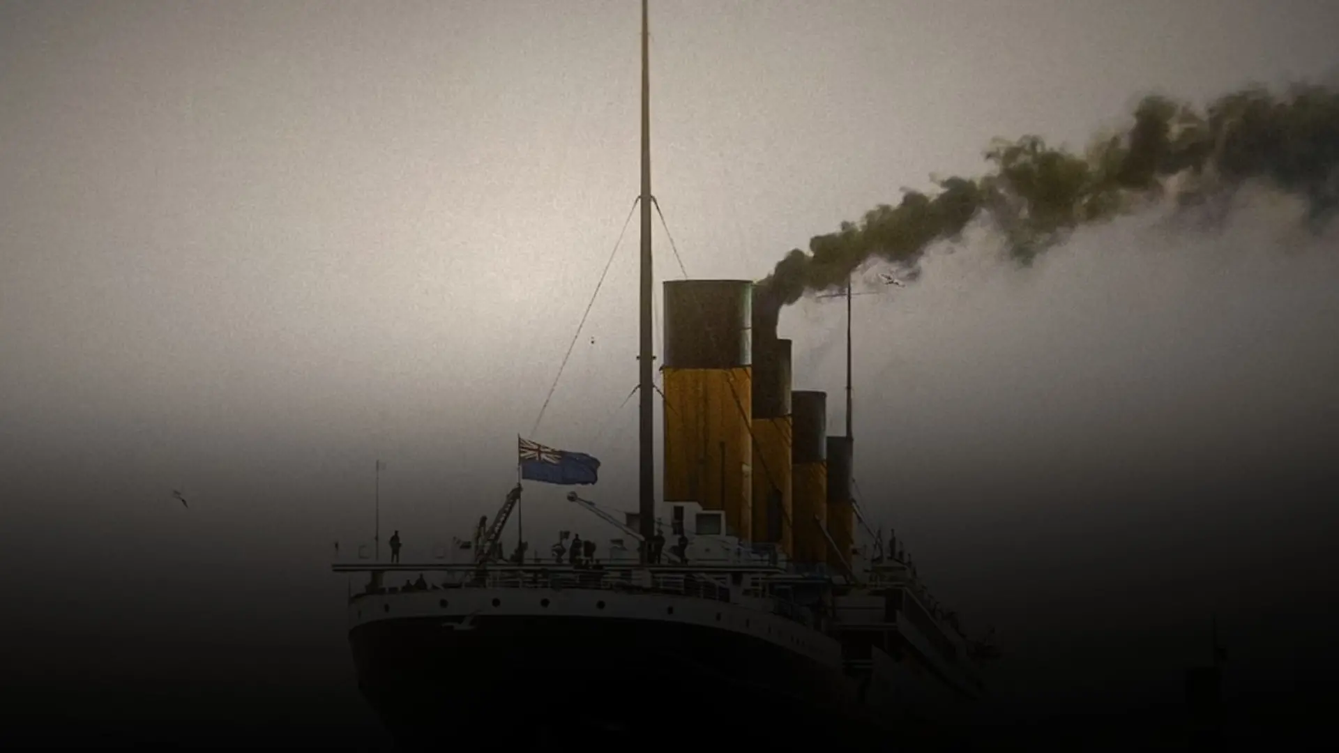 Die Titanic in Farbe