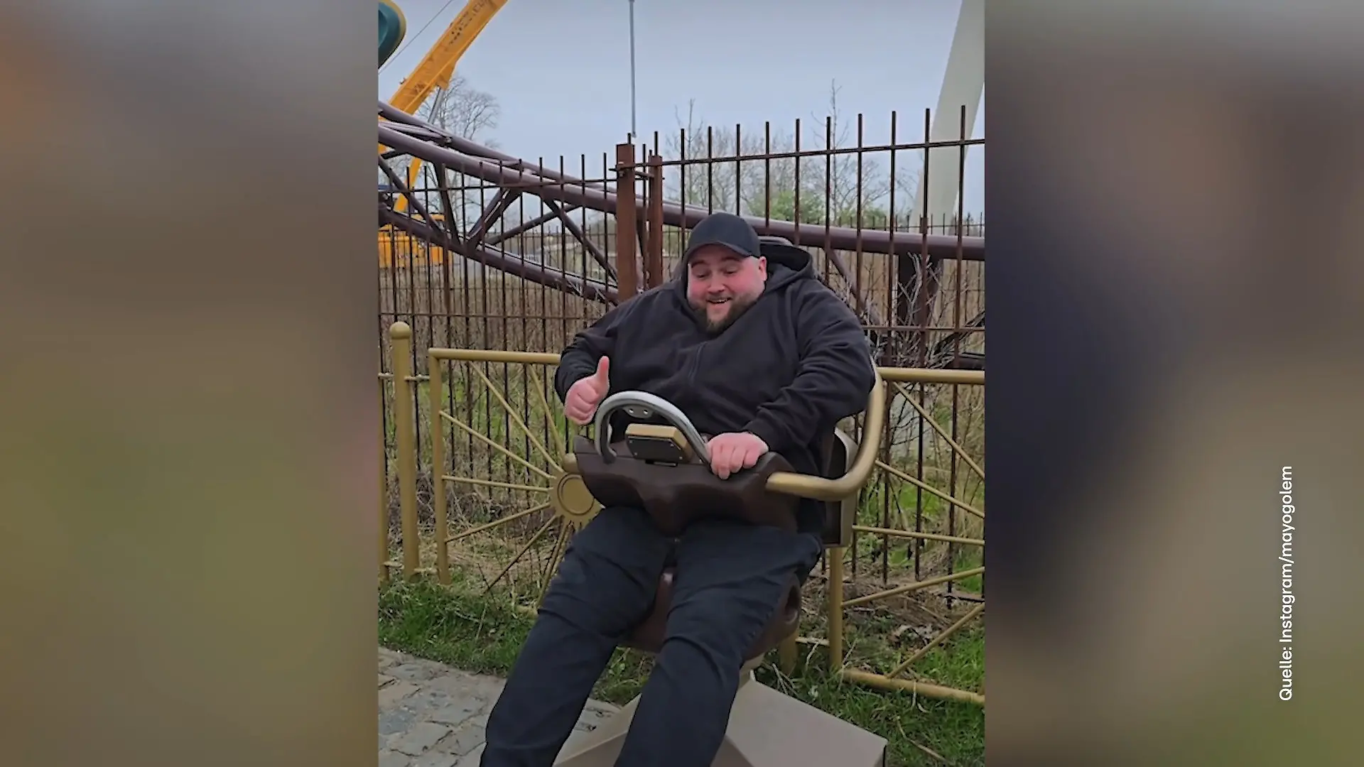 Achterbahnen-Test auf „Fettentauglichkeit“ Zwischen Adrenalin und Sitzprobe