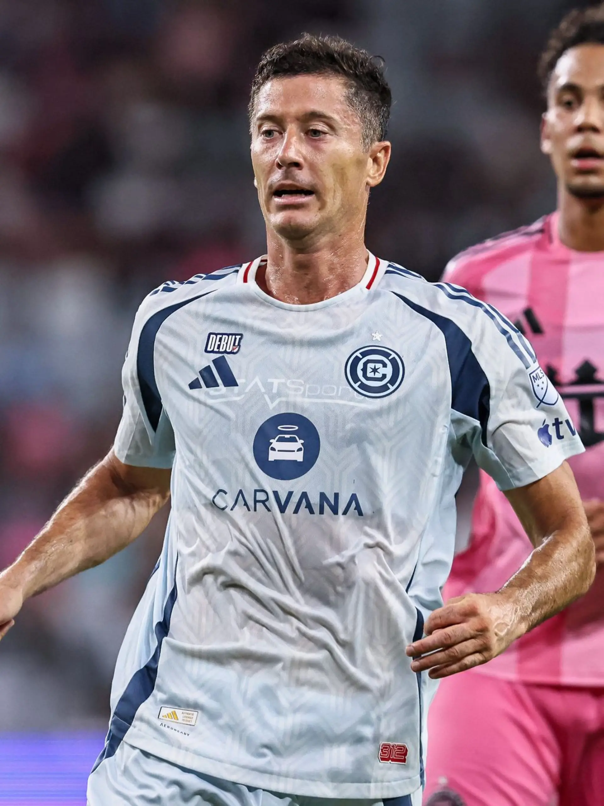 Bild zu: "So lief das MLS-Debüt für Robert Lewandowski"