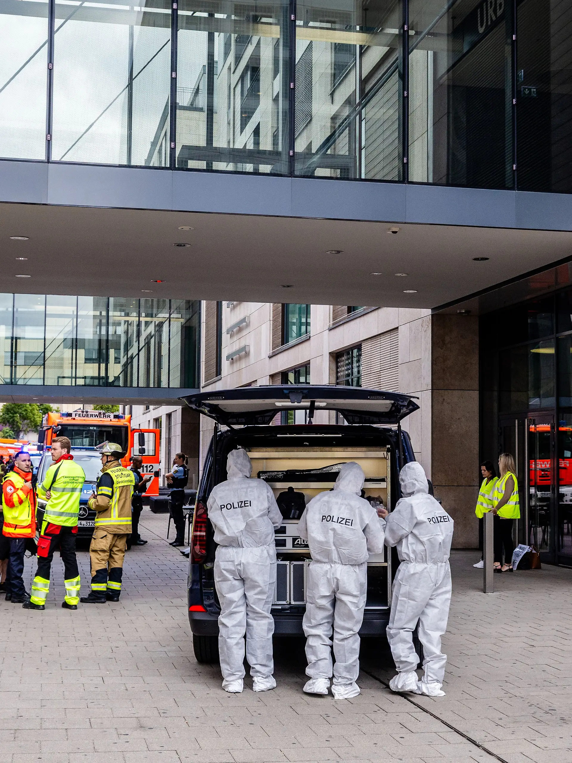 Polizeieinsatz in Stuttgarter Einkaufszentrum