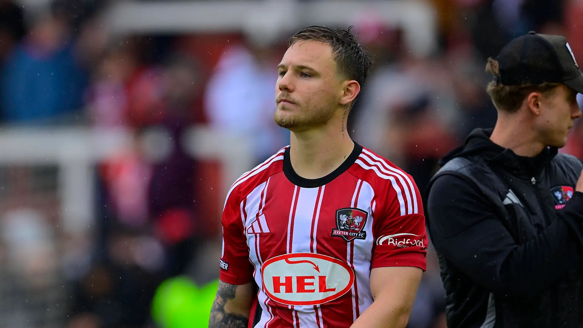 Jayden Wareham vom Exeter City FC