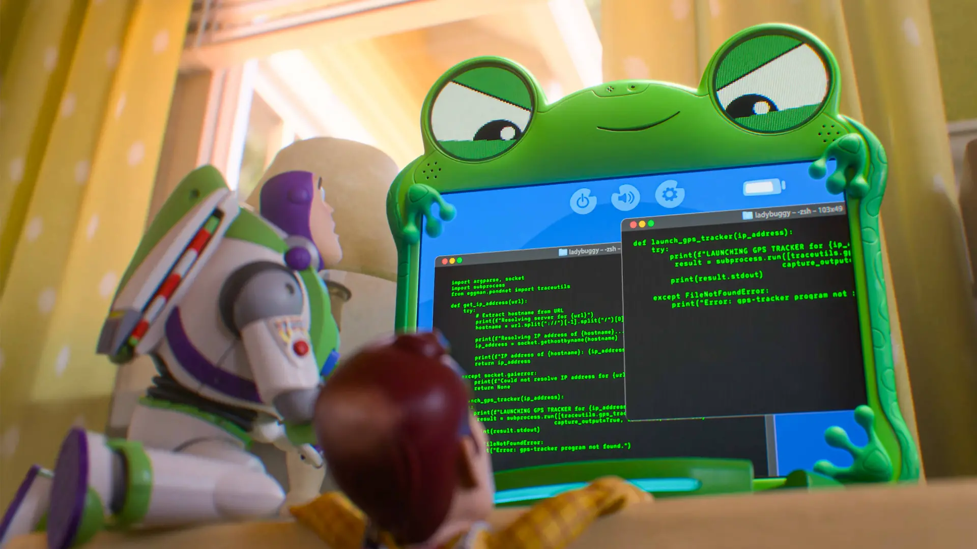 Toy Story 5 USA. A scene from CWalt Disney Pictures movie: Toy Story 5 2026. Plot: Buzz, Woody, Jessie are challenged after being introduced to what kids are obsessed with today: electronics. LMK110-J11620-260226 Supplied by LMKMEDIA. Editorial Only. Landmark Media is not the copyright owner of these Film or TV stills but provides a service only for recognised Media outlets. PUBLICATIONxNOTxINxUKxUSAxCAN