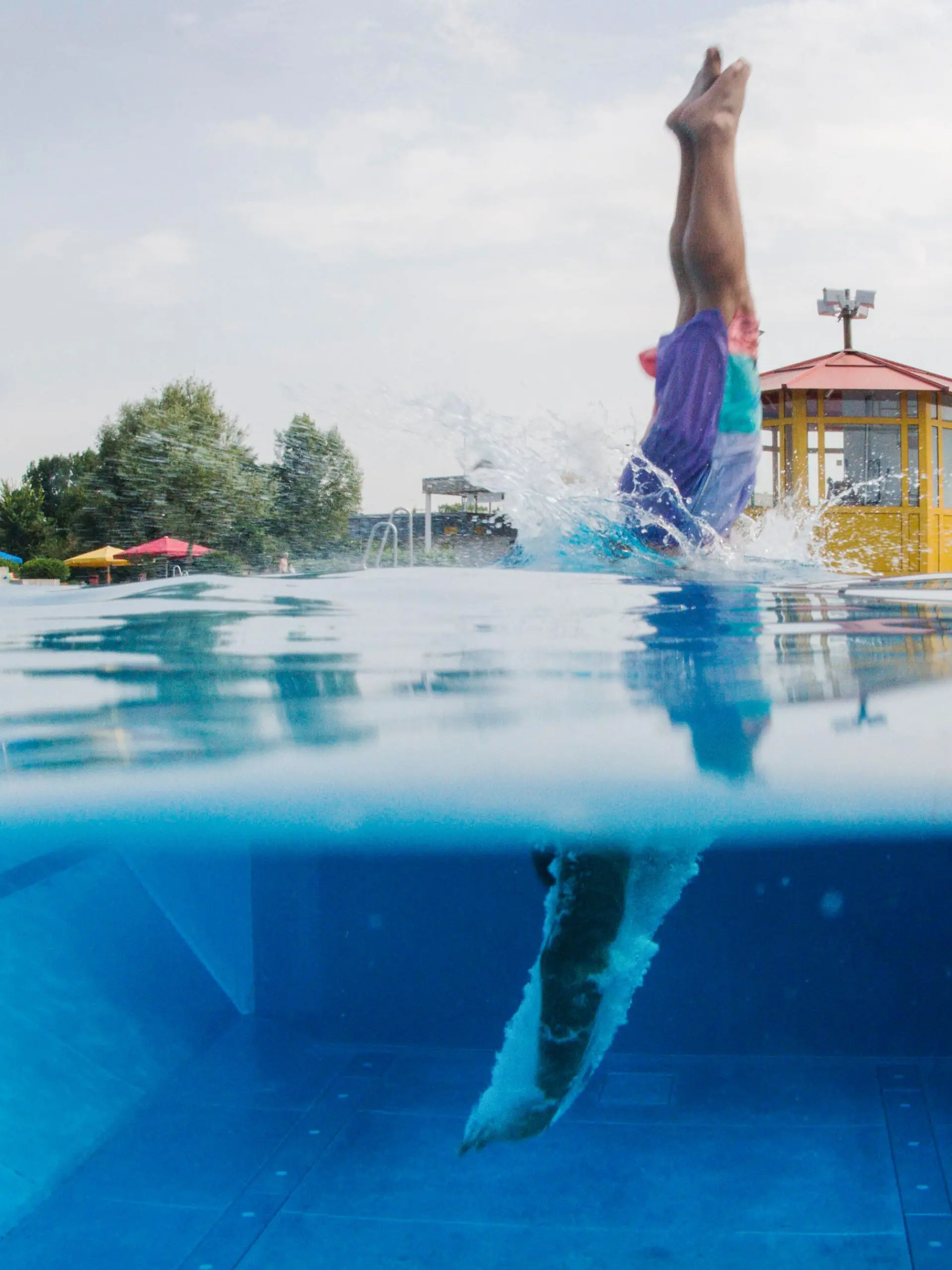 Hochsommer im Freibad