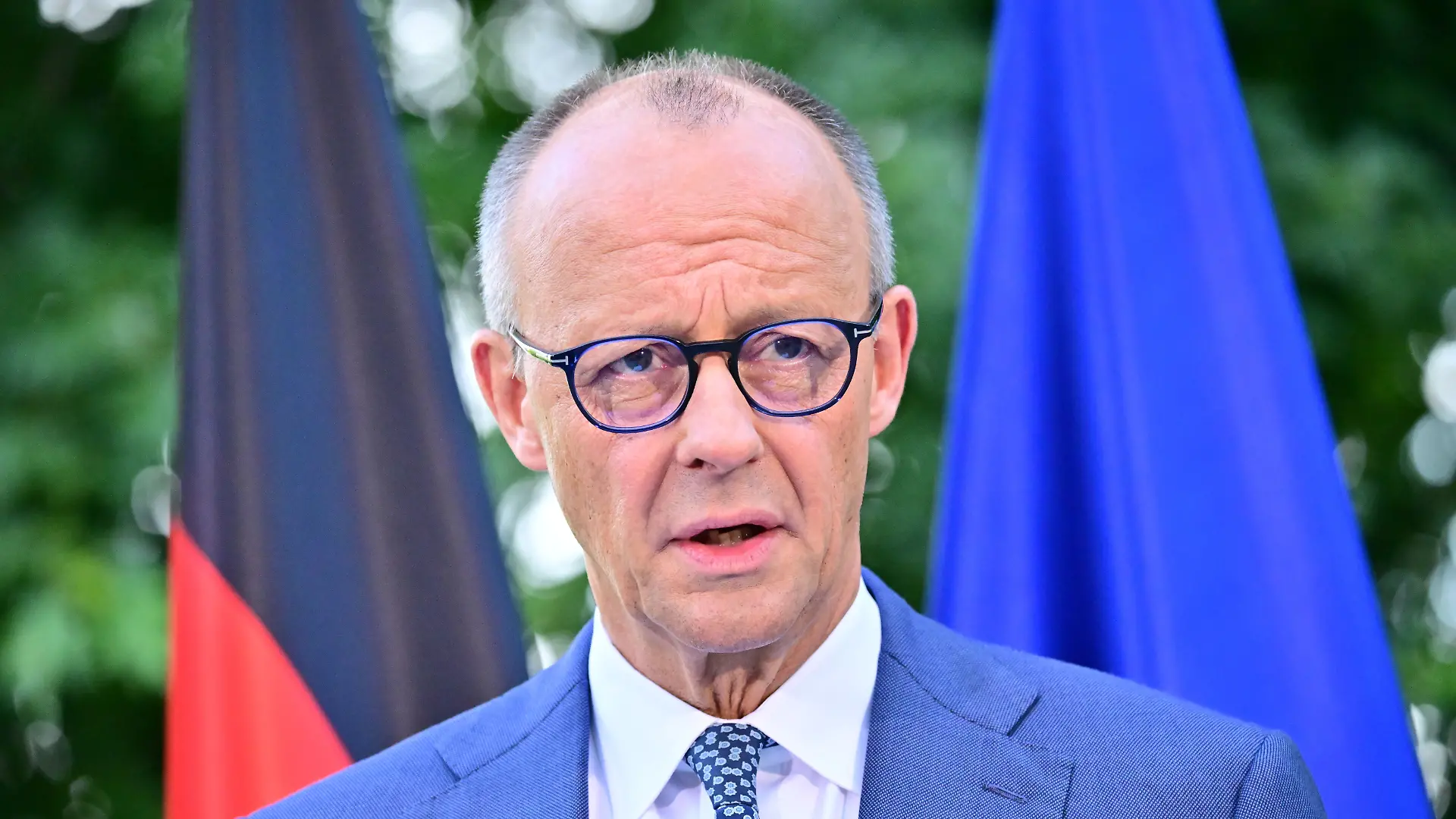 Bundeskanzler Friedrich Merz (CDU) gibt personelle Veränderungen seiner Regieriung bekannt