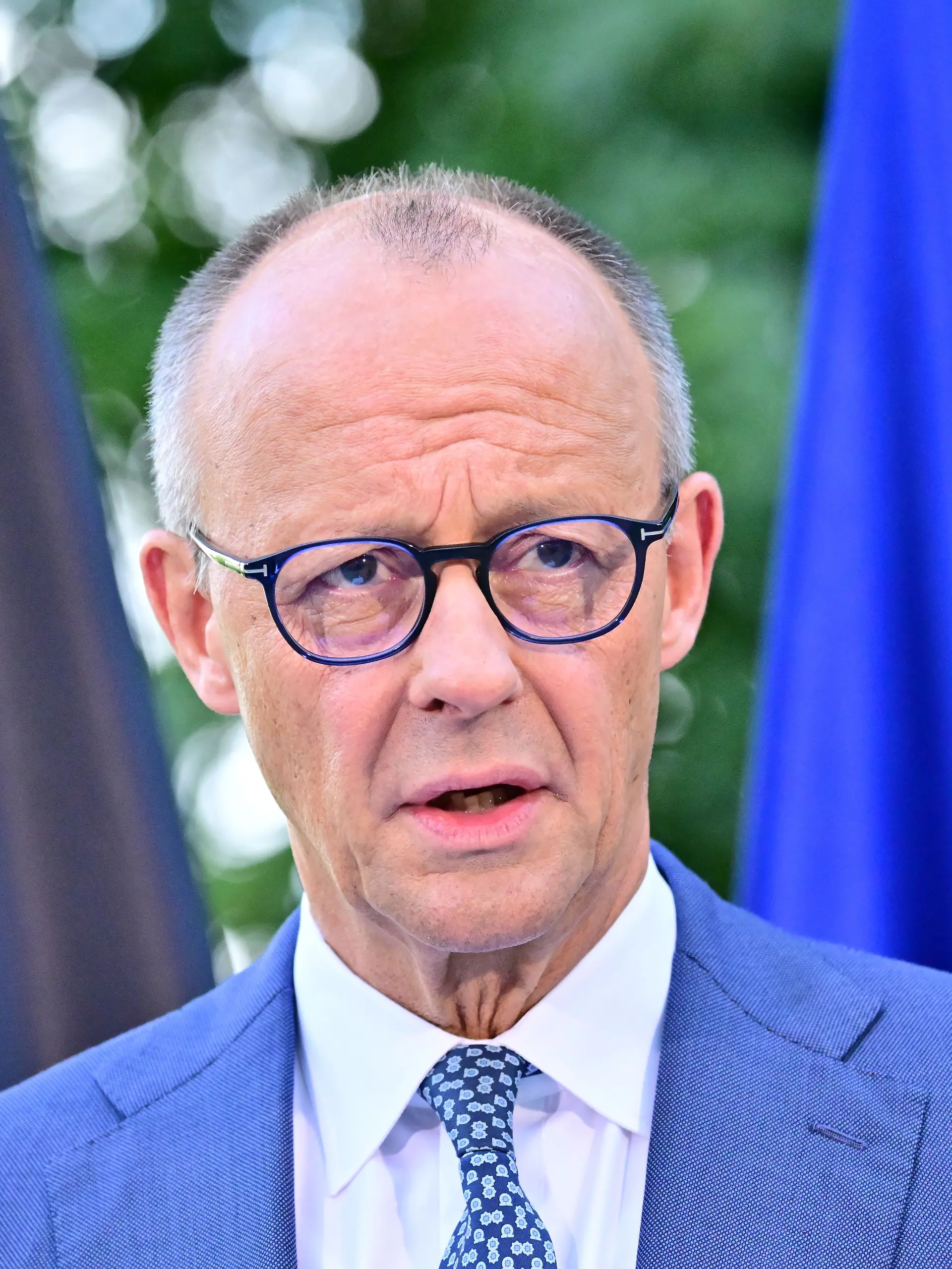 Bundeskanzler Friedrich Merz (CDU) gibt personelle Veränderungen seiner Regieriung bekannt