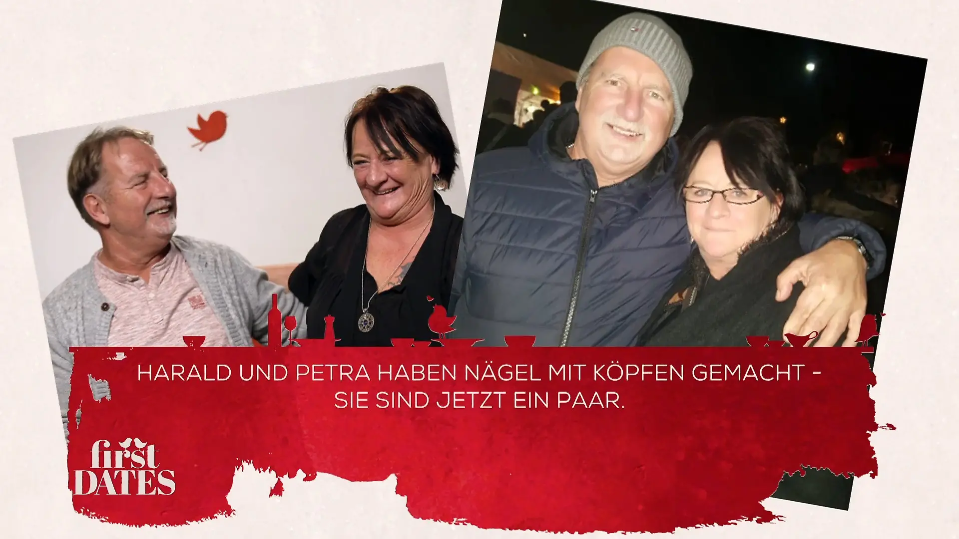 Harald und Petra haben Nägel mit Köpfen gemacht Sie sind ein Paar!