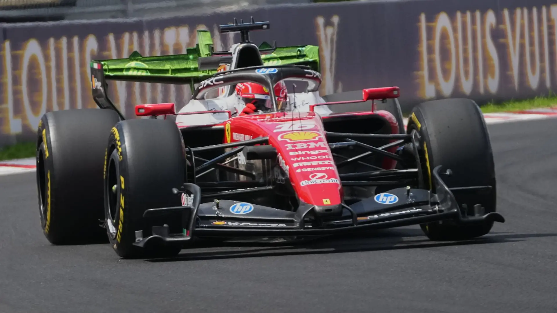 Charles Leclerc ist in Budapest der Schnellste.