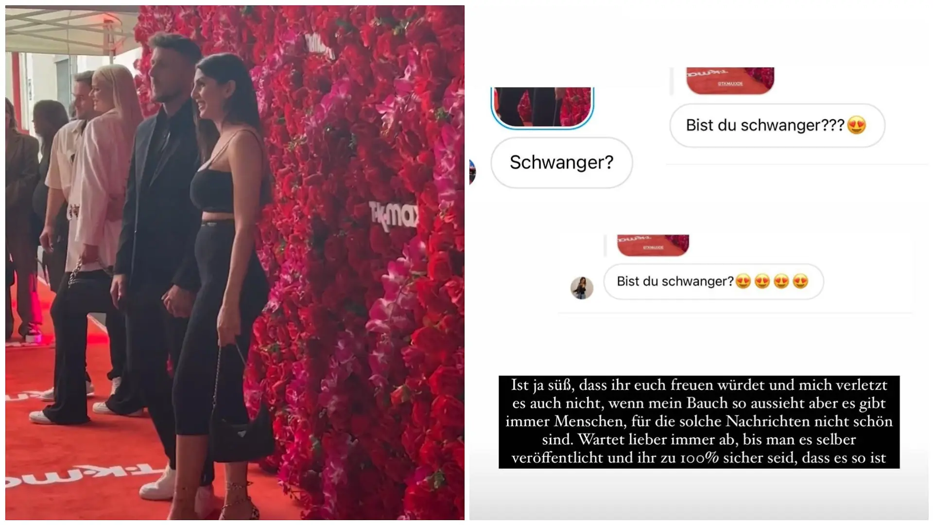 Yeliz Koc geht auf die Schwangerschaftsgerüchte ein.
