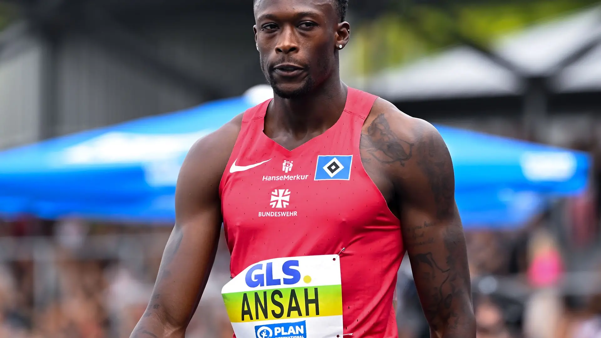 Der deutsche Rekordhalter Owen Ansah ist erneut zum deutschen 100-Meter-Titel gestürmt.