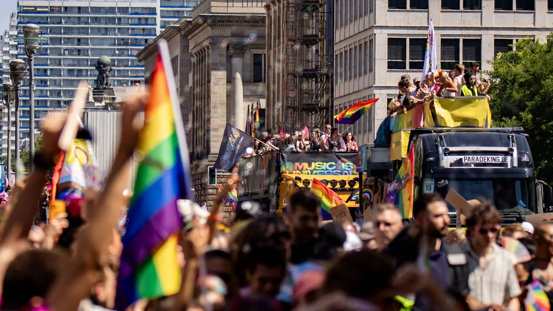 Christopher Street Day Demo in Berlin