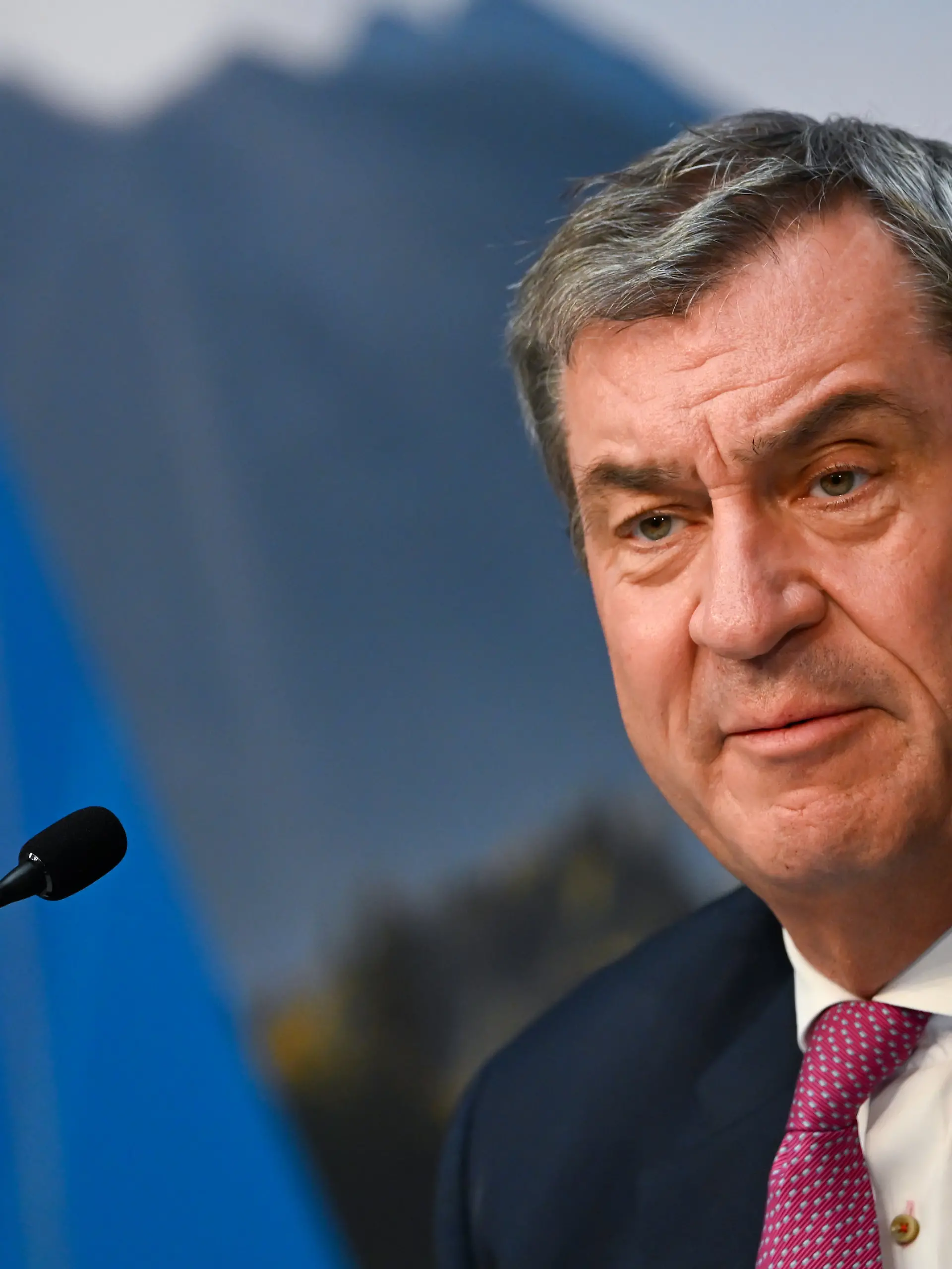21.07.2026, Bayern, München: Markus Söder (CSU), Ministerpräsident von Bayern, nimmt nach einer Kabinettssitzung an der Pressekonferenz teil. Foto: Sven Hoppe/dpa +++ dpa-Bildfunk +++