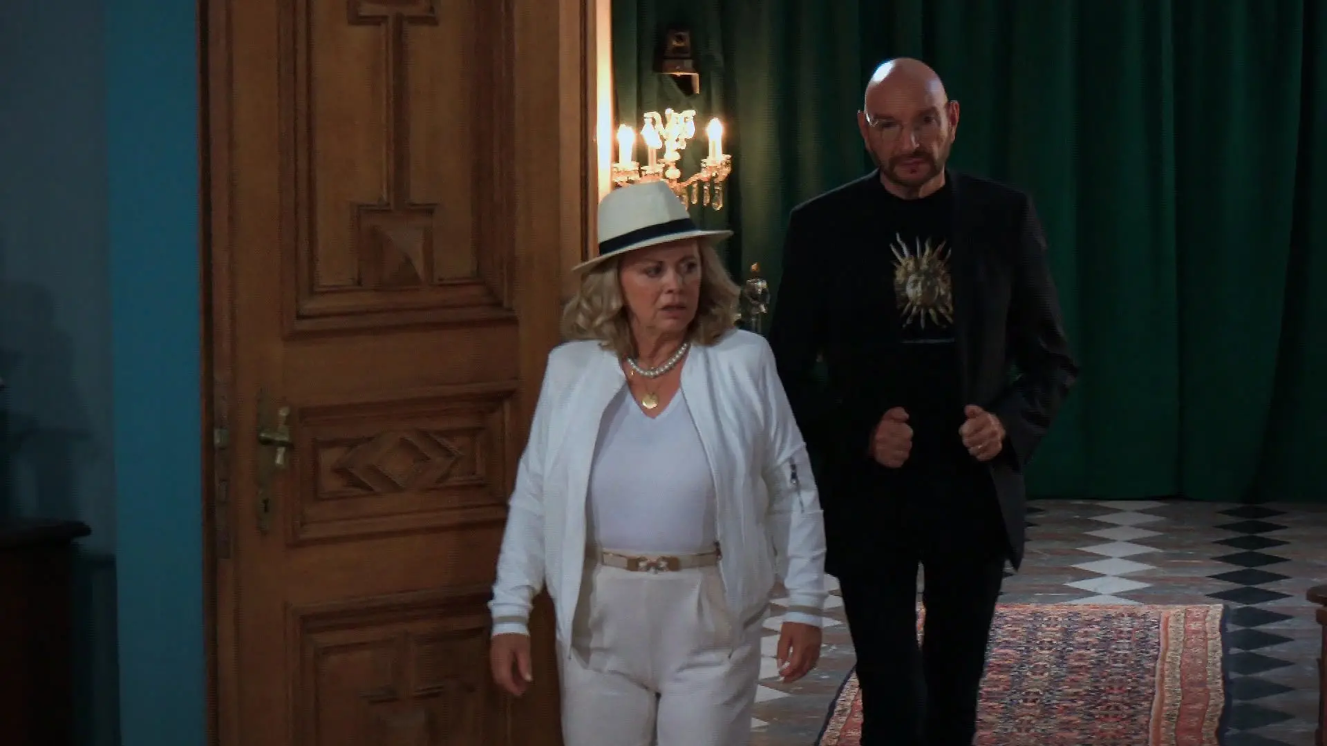 Marijke Amado und Ralph Morgenstern bei „Die Verräter”