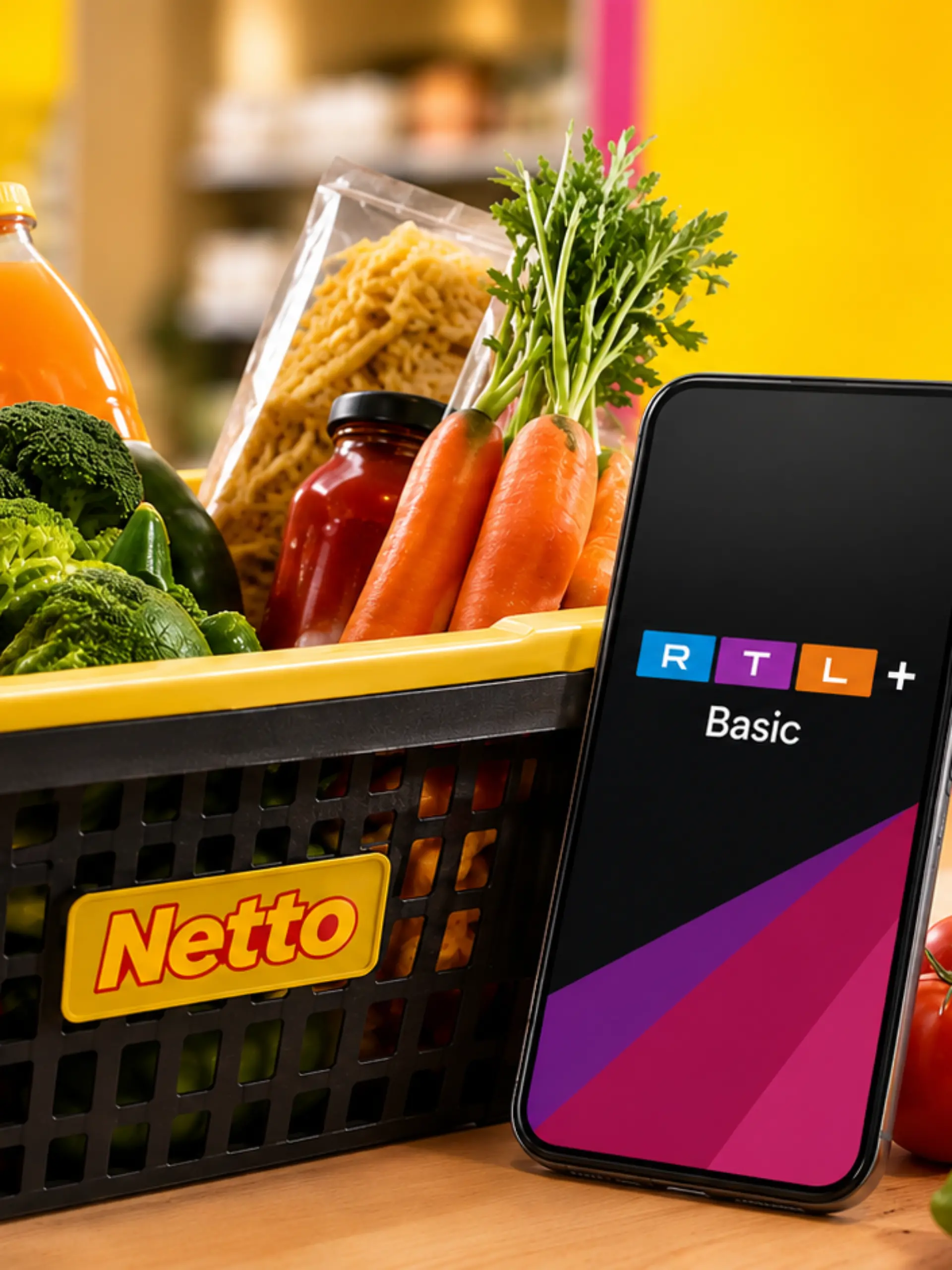 Netto Marken-Discount startet Streaming-Aktion mit RTL+