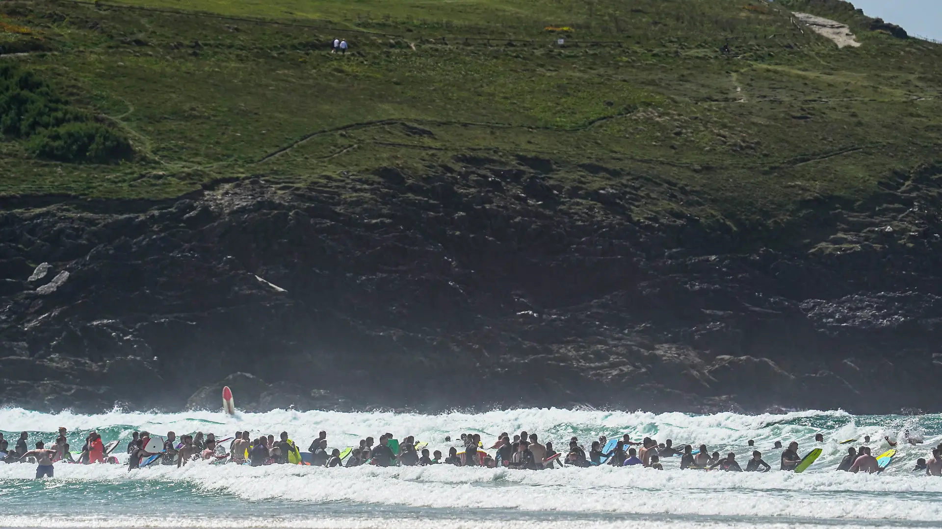 Fistral Beach in Newquay, England