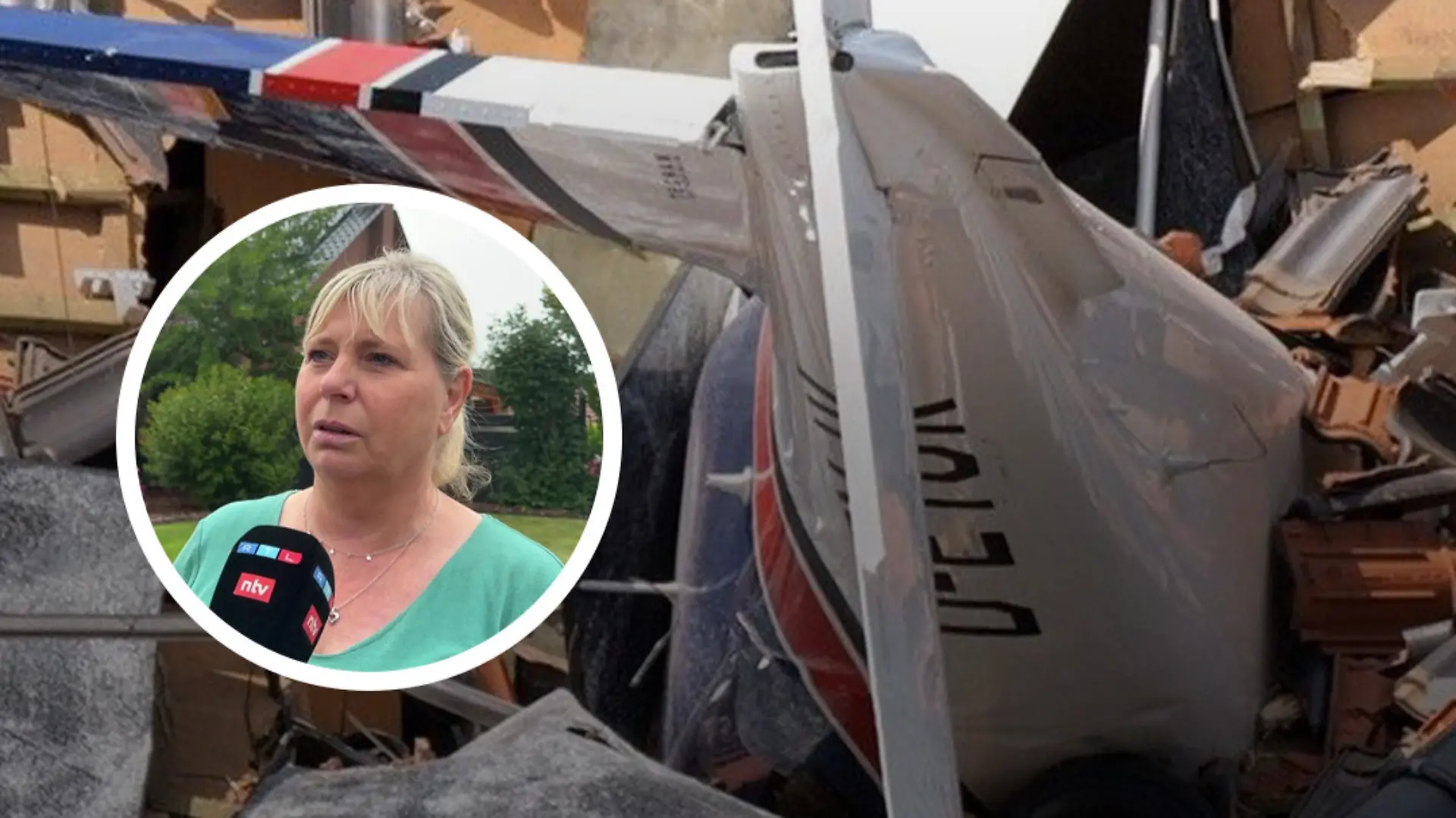 Maren Wiegmann sieht den Unfall aus nächster Nähe.