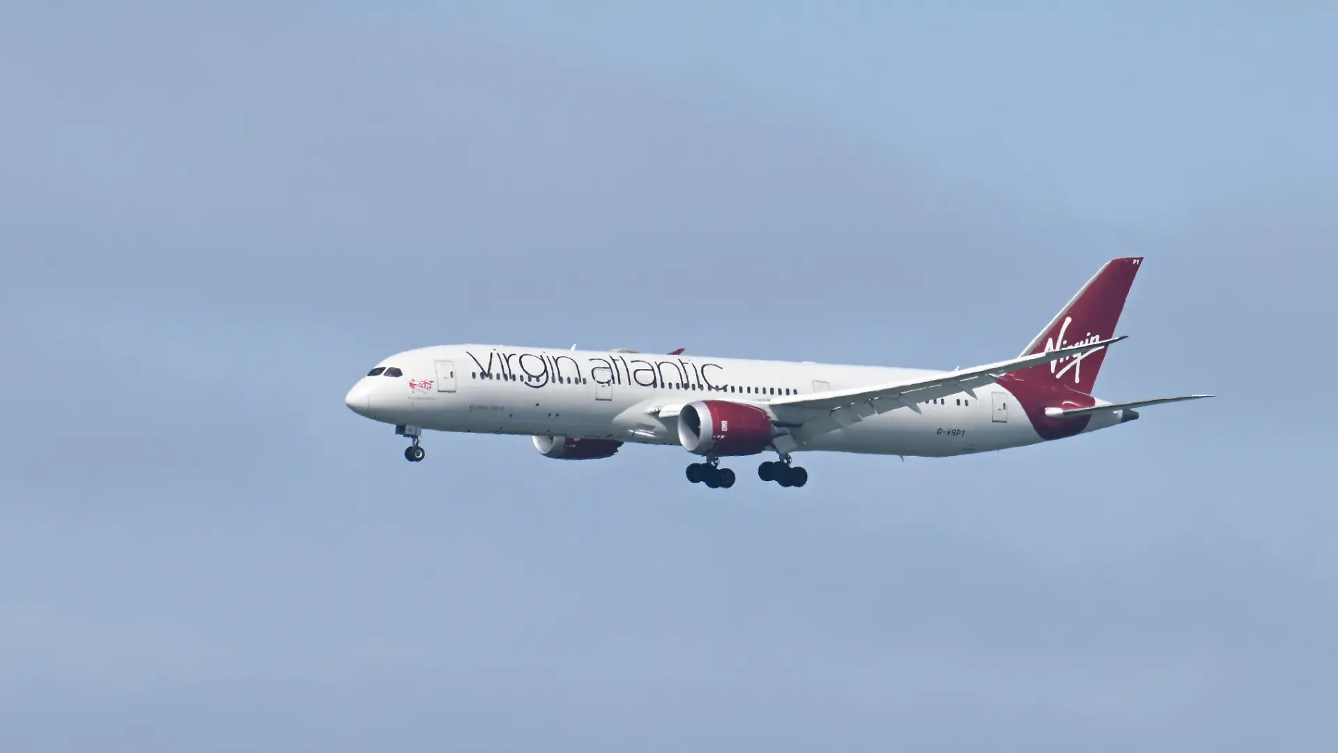 Ein Virgin Atlantic-Flugzeug