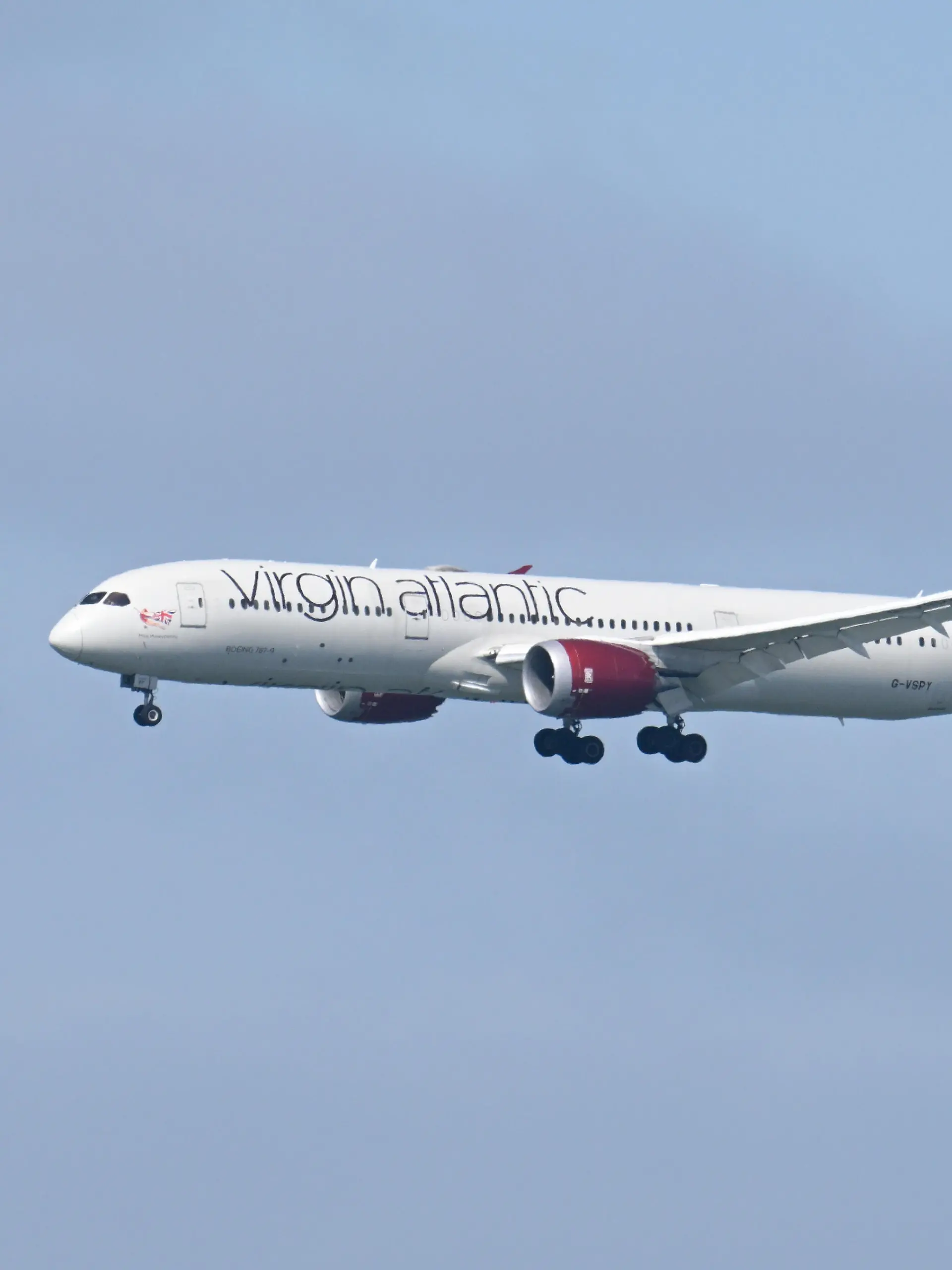 Ein Virgin Atlantic-Flugzeug