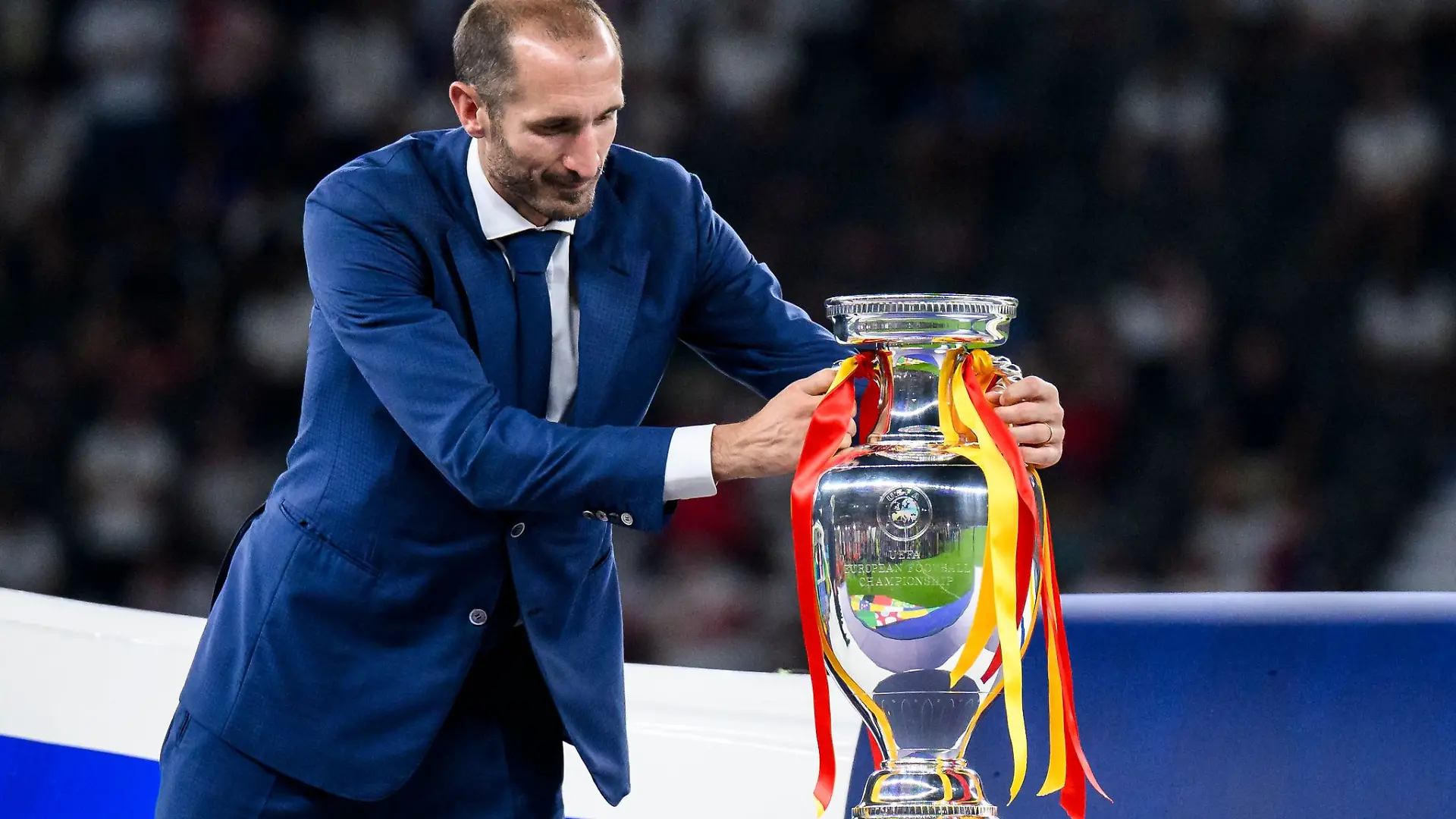 Giorgio Chiellini wird als neuer Sportdirektor der Azzurri gehandelt. (Archivbild)
