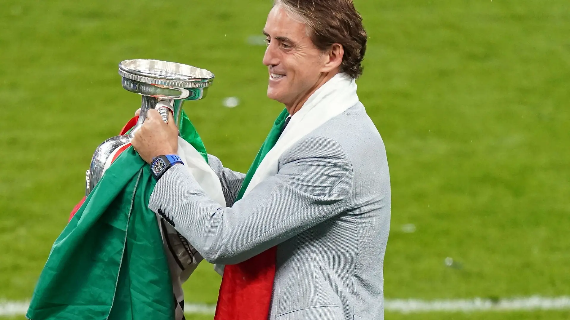 2021 holte Roberto Mancini mit Italien den WM-Titel. (Archivbild)