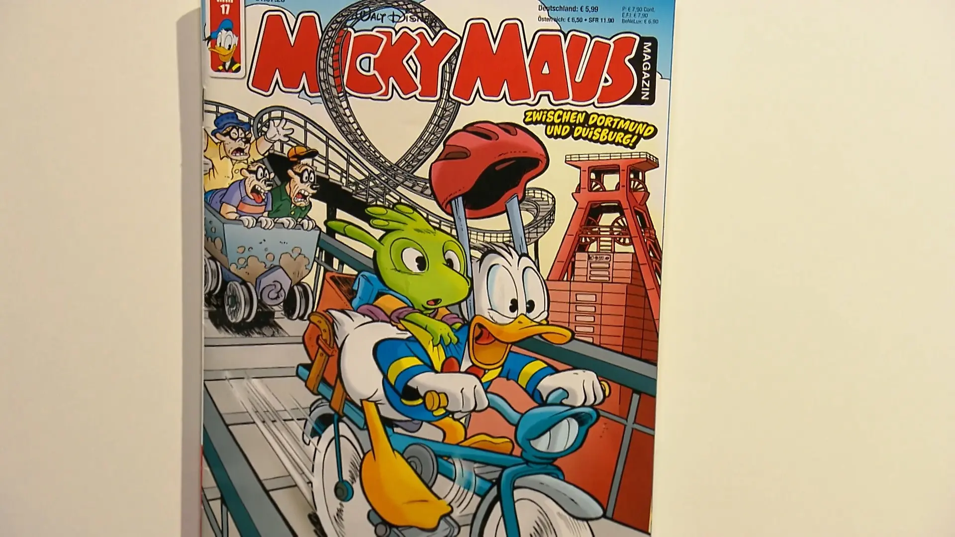 Donald Duck im Ruhrgebiet 75 Jahre Micky Maus Hefte