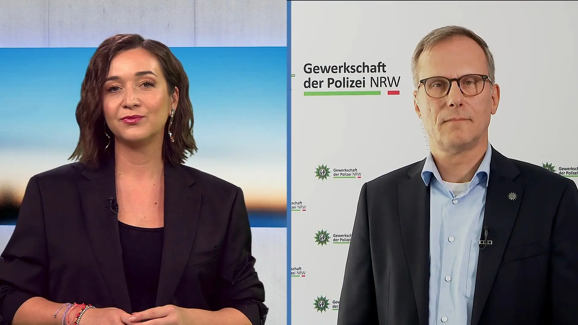 Interview mit Patrick Schlüter, Landesvorsitzender Gewerkschaft Polizei NRW Diskussion um Diskriminierungsverbot