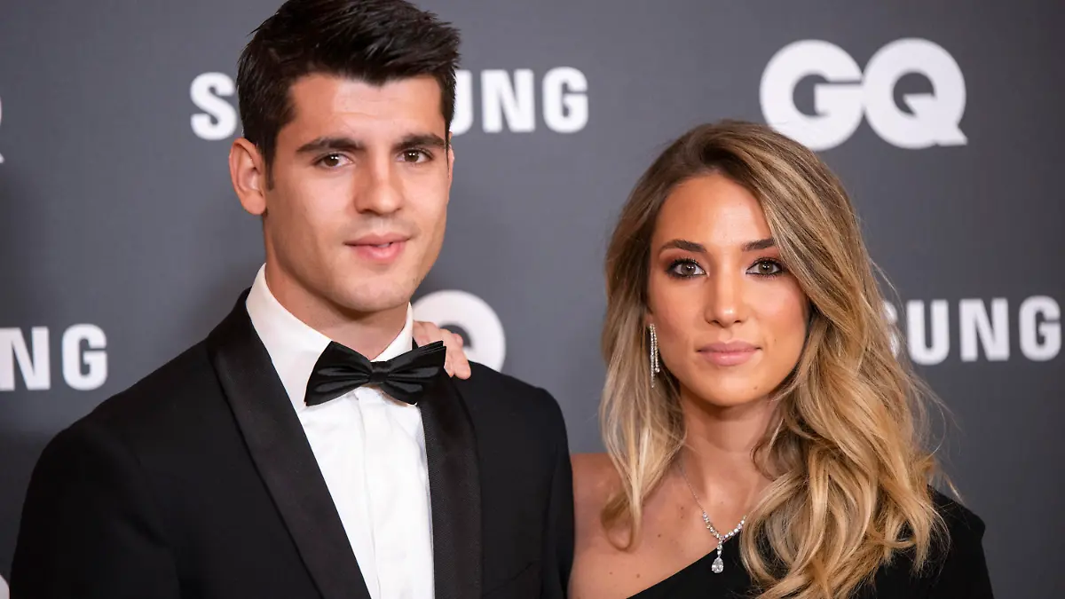 Alvaro Morata und seine Frau Alice