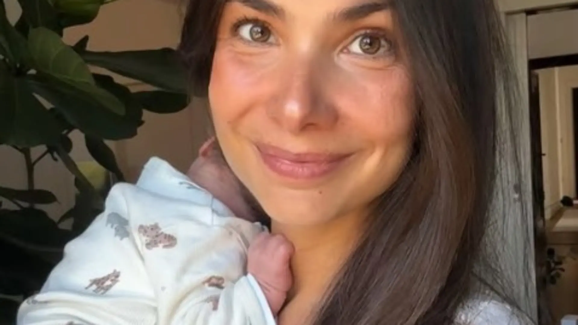 Lea Wagner mit Baby