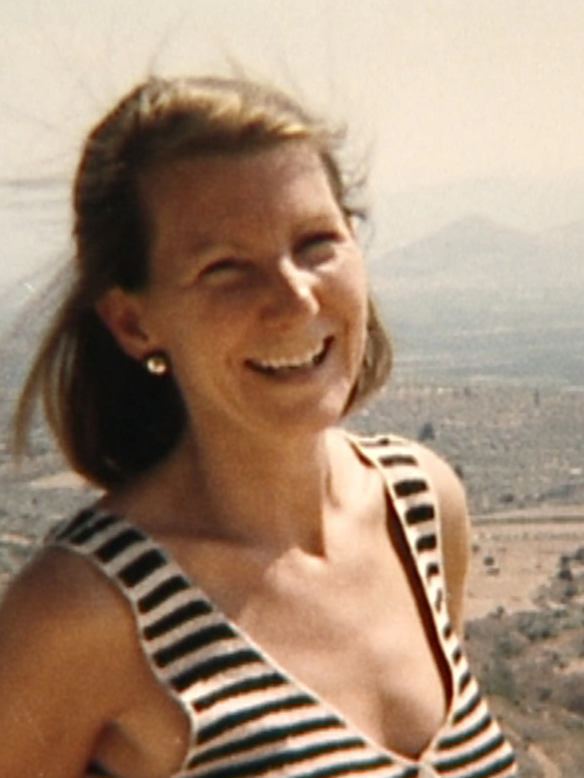 Ein Bild aus glücklichen Tagen: Kathleen Peterson