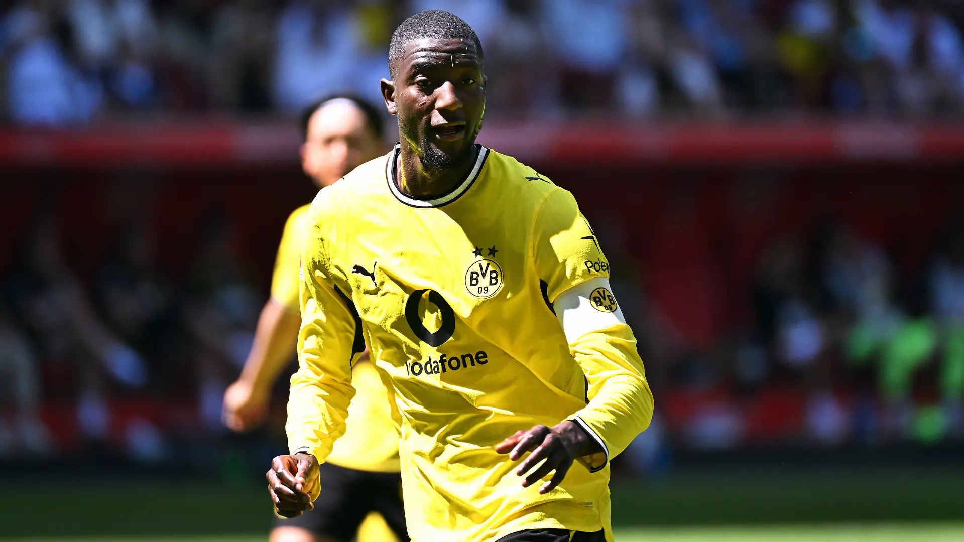 Fussball, 3. Liga, Deutschland, Herren, Saison 2026/2027, Testspiel, Merkur-Spiel-Arena Düsseldorf, Fortuna Düsseldorf - Borussia Dortmund 2:1 Serhou Guirassy BVB. Aktion, Einzelbild. *** Soccer, 3rd Division, Germany, Men s, 20262027 Season, Friendly Match, Merkur Spiel Arena Düsseldorf, Fortuna Düsseldorf vs. Borussia Dortmund 21, Serhou Guirassy BVB in action, still image