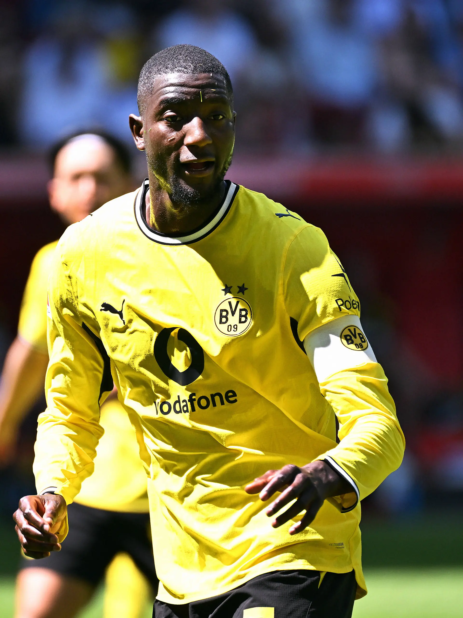 Fussball, 3. Liga, Deutschland, Herren, Saison 2026/2027, Testspiel, Merkur-Spiel-Arena Düsseldorf, Fortuna Düsseldorf - Borussia Dortmund 2:1 Serhou Guirassy BVB. Aktion, Einzelbild. *** Soccer, 3rd Division, Germany, Men s, 20262027 Season, Friendly Match, Merkur Spiel Arena Düsseldorf, Fortuna Düsseldorf vs. Borussia Dortmund 21, Serhou Guirassy BVB in action, still image