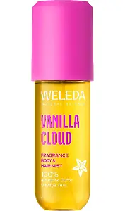 Weleda Fragrance Body Hair Mist, Vanilla Cloud, 95 ml