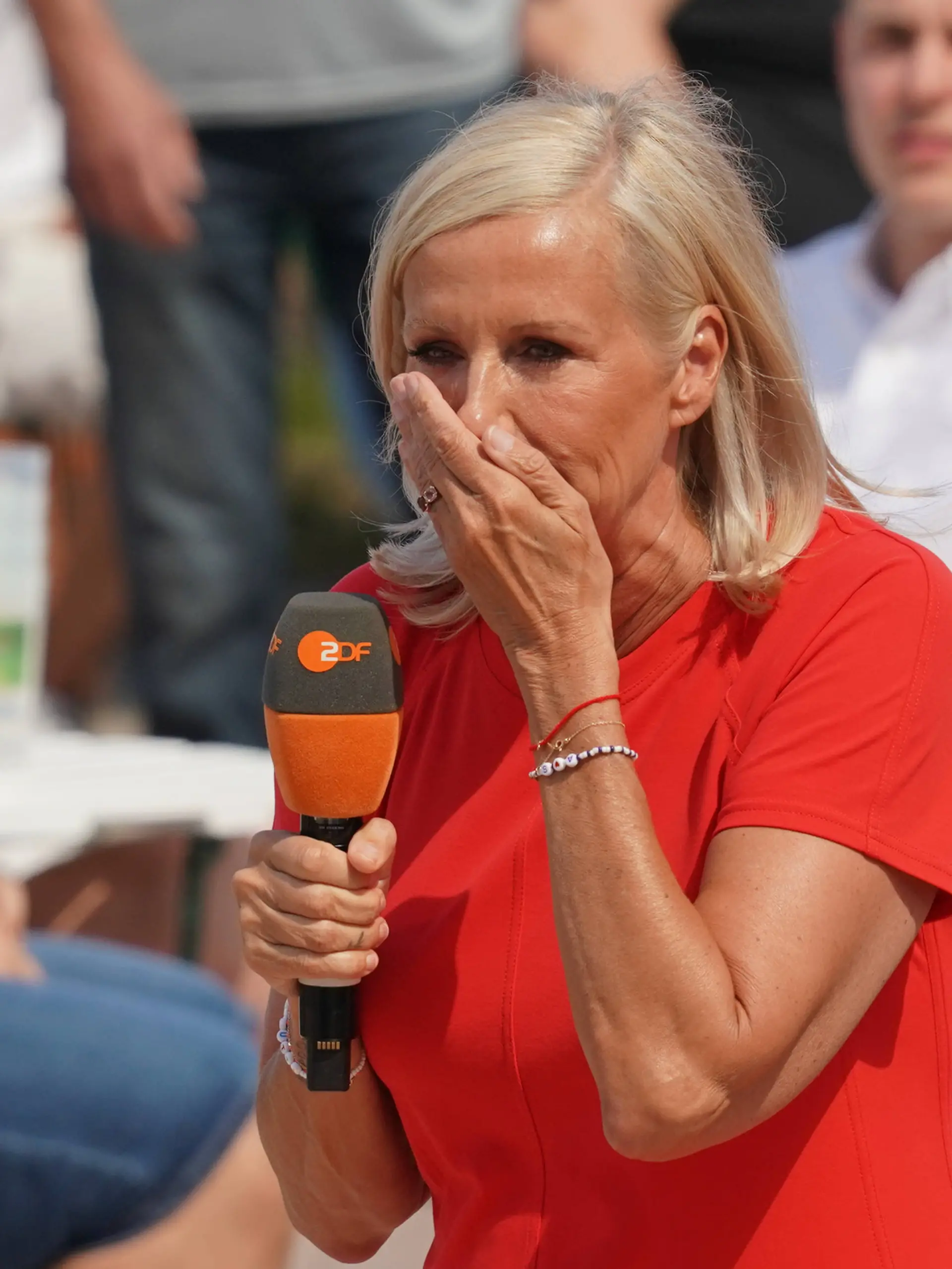 Andrea Kiewel moderiert den ZDF-Fernsehgarten (Symbolbild)