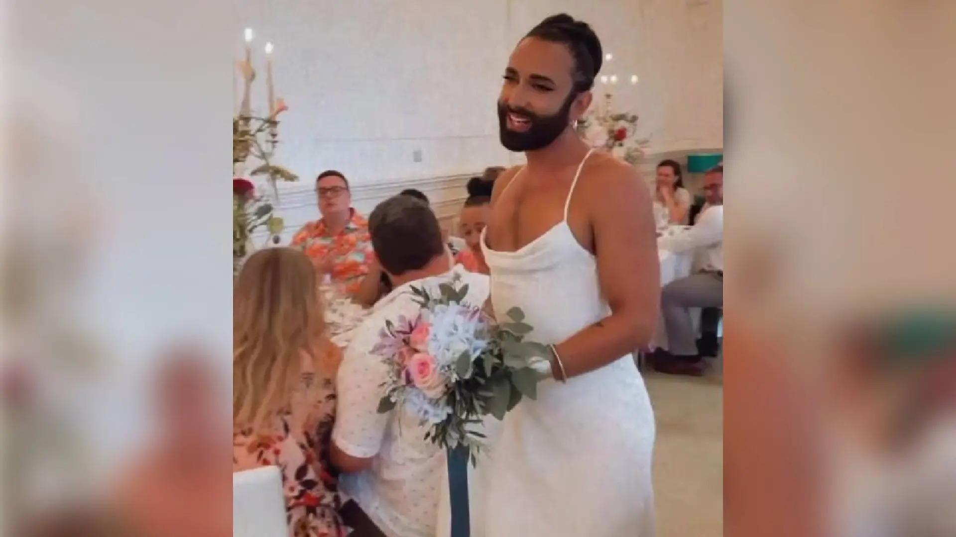 Conchita Wurst überrascht mit diesem Brautkleid-Auftritt!