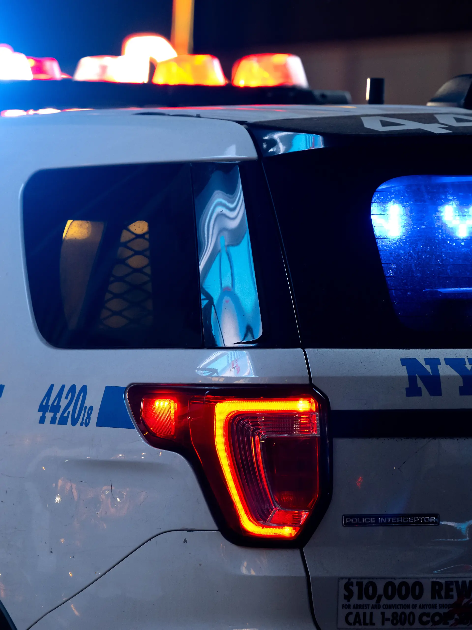 Ein Polizeiauto der New Yorker Polizei (Symbolbild)