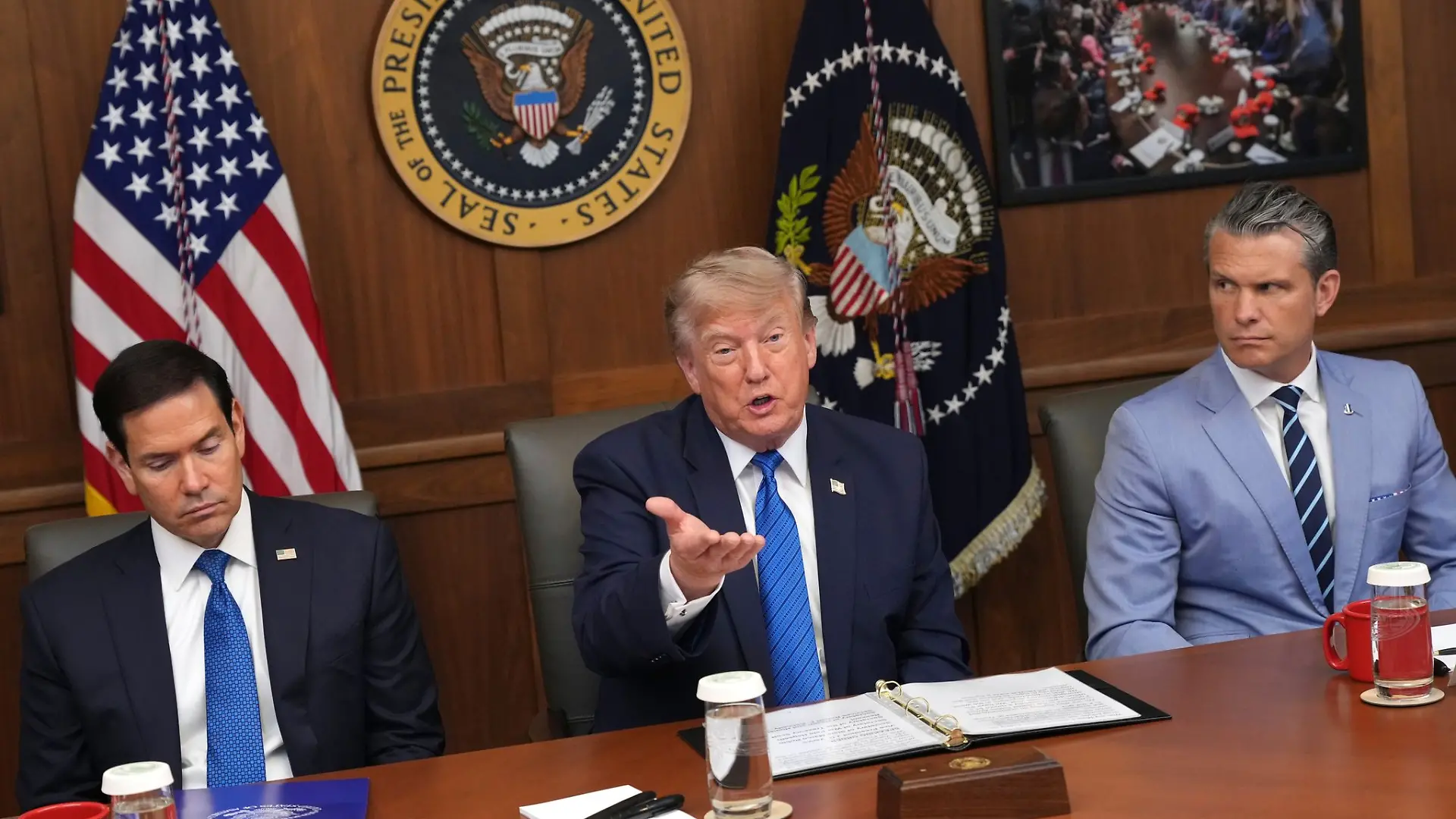 US-Präsident Trump hat nach eigenen Worten nicht mit FIFA-Chef Infantino über die Investorenpläne gesprochen.