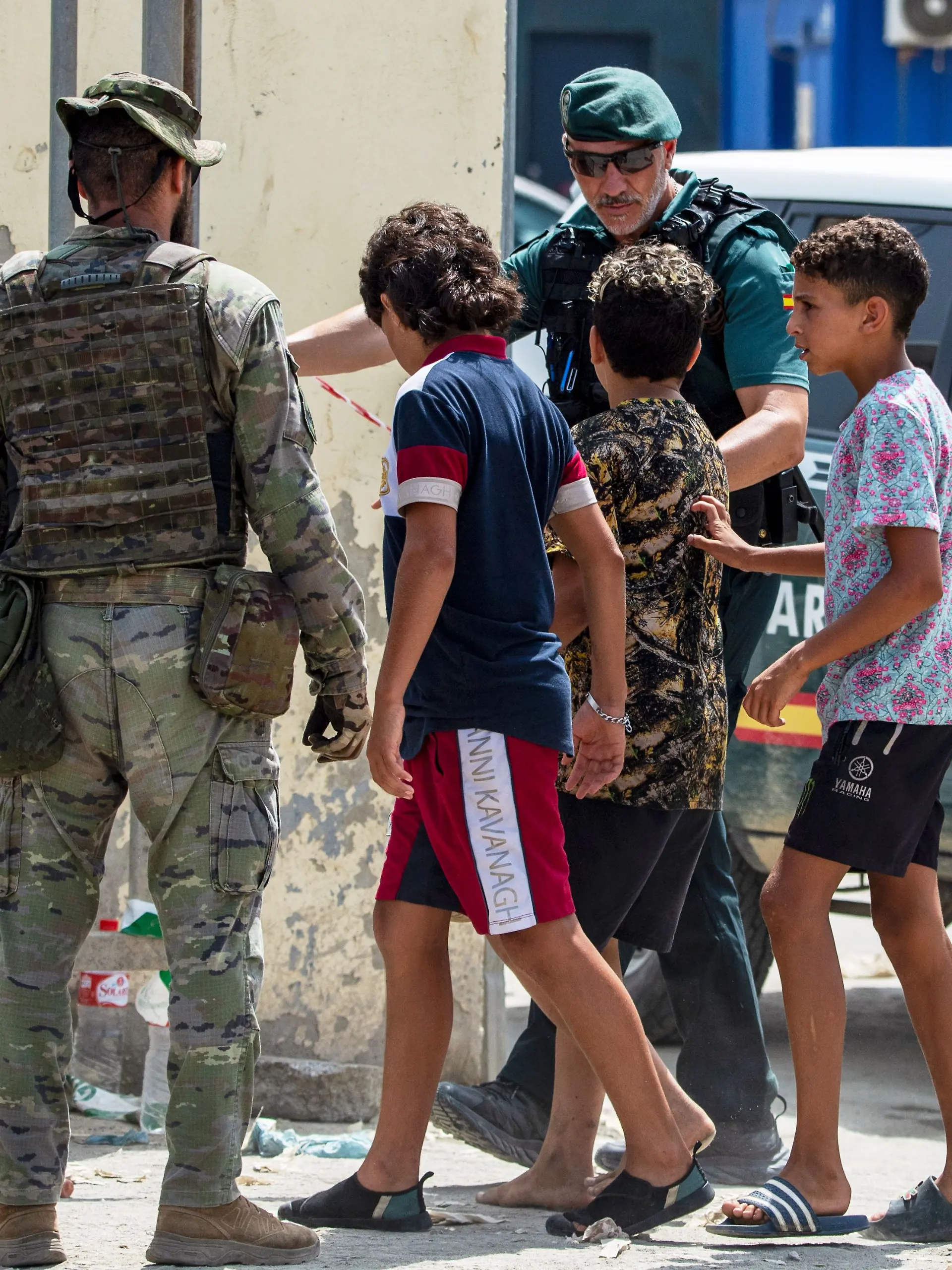 Migranten in Spanien - Ceuta