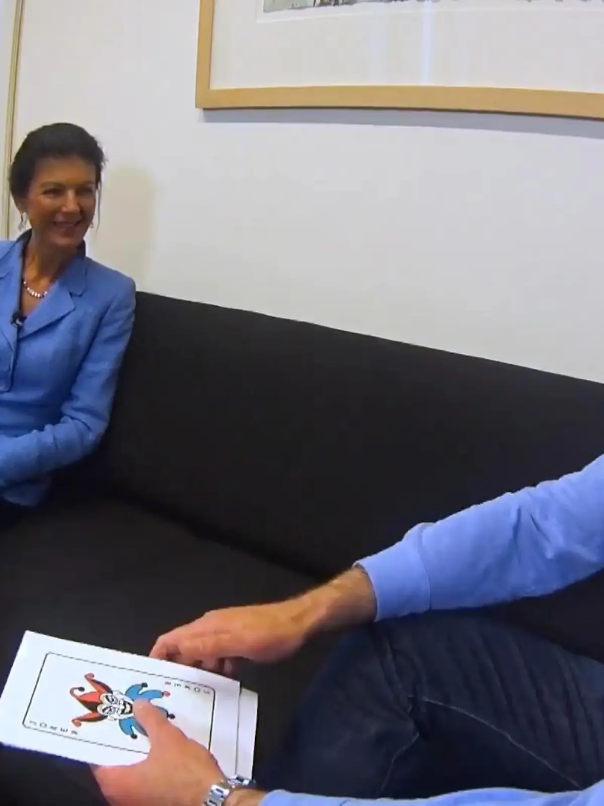 Sarah Wagenknecht bei "Ein Promi ein Joker"