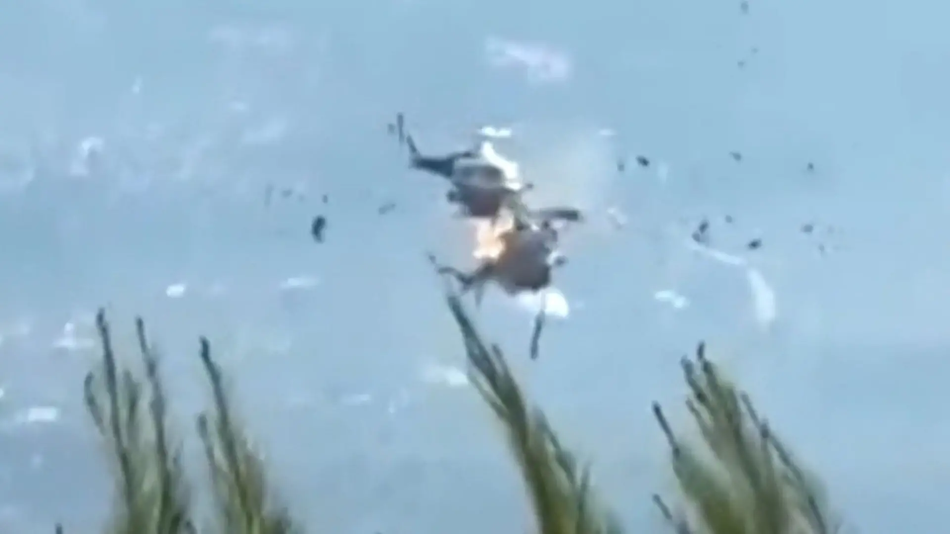 Bild zu: "Zwei Tote nach Löschhubschrauber-Kollision in Griechenland"