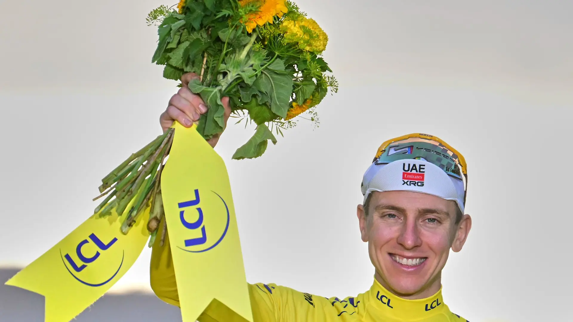 Tour-de-France-Sieger Tadej Pogacar nimmt die Vuelta in Angriff. (Archivbild)