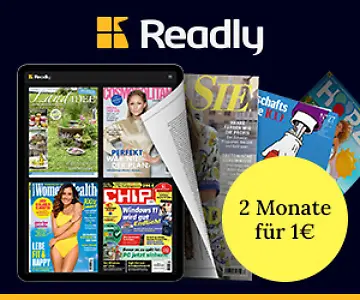 Readly – Abonnement von Online-Zeitschriften