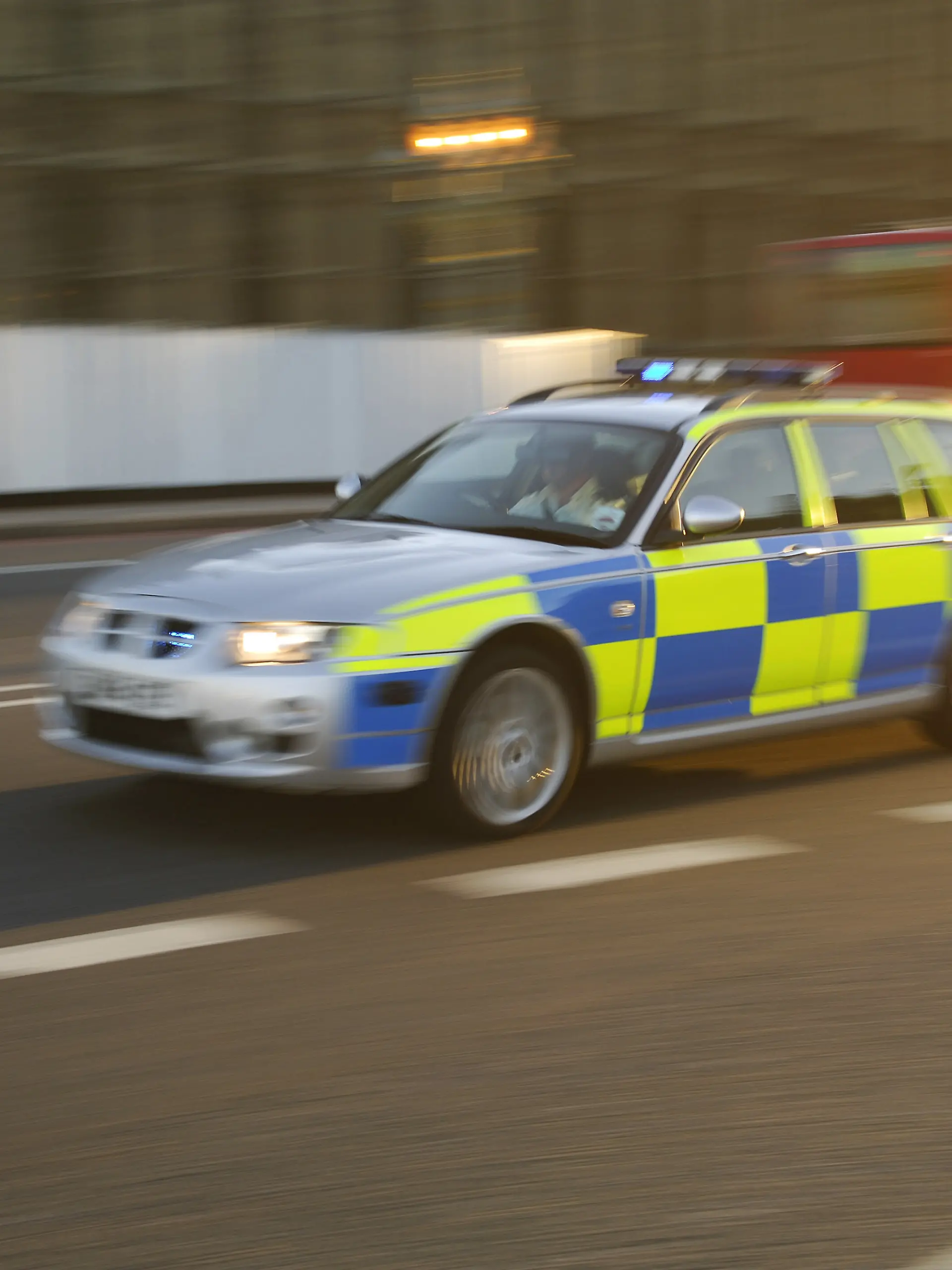 Polizeiwagen in England