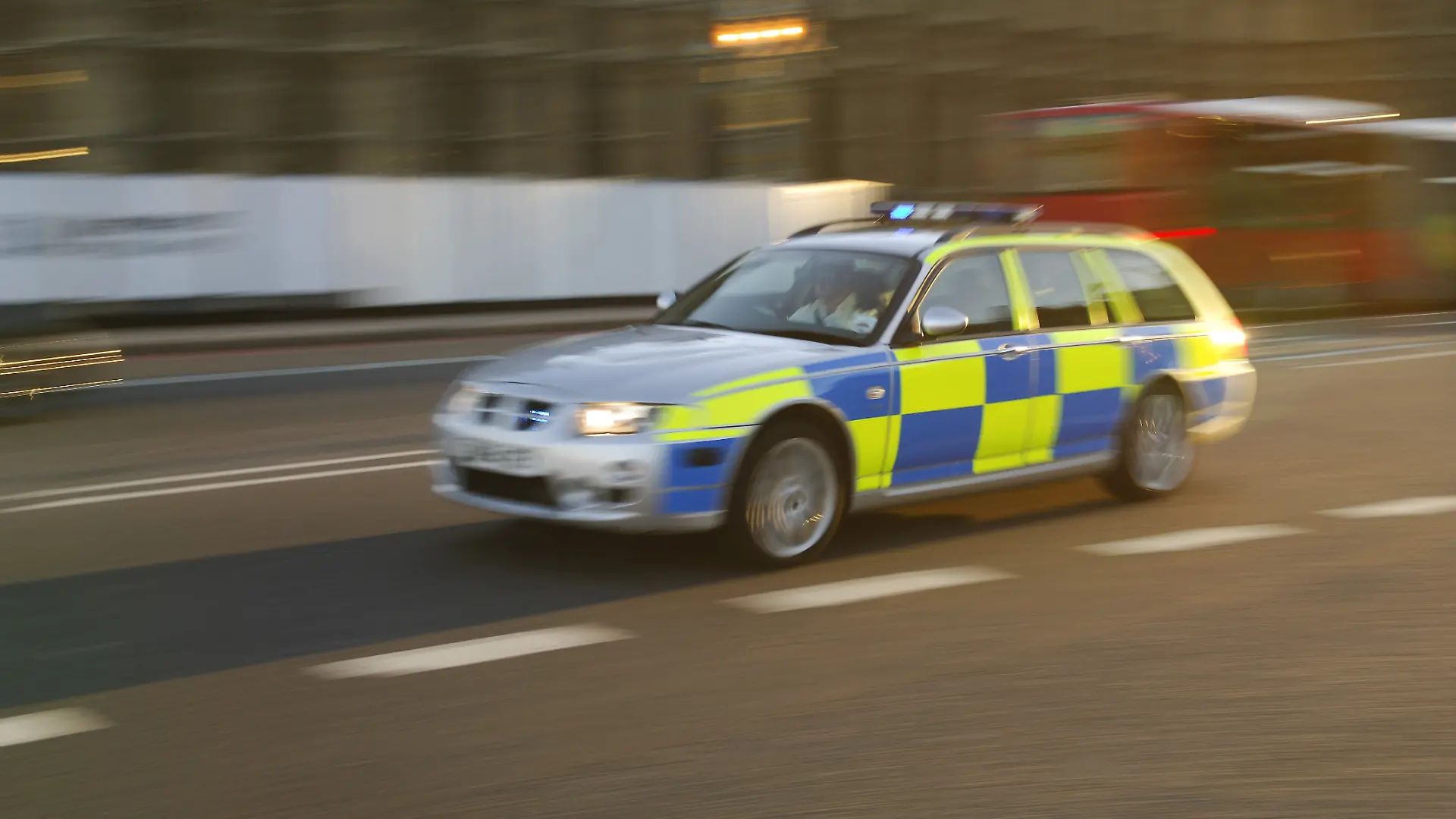 Polizeiwagen in England