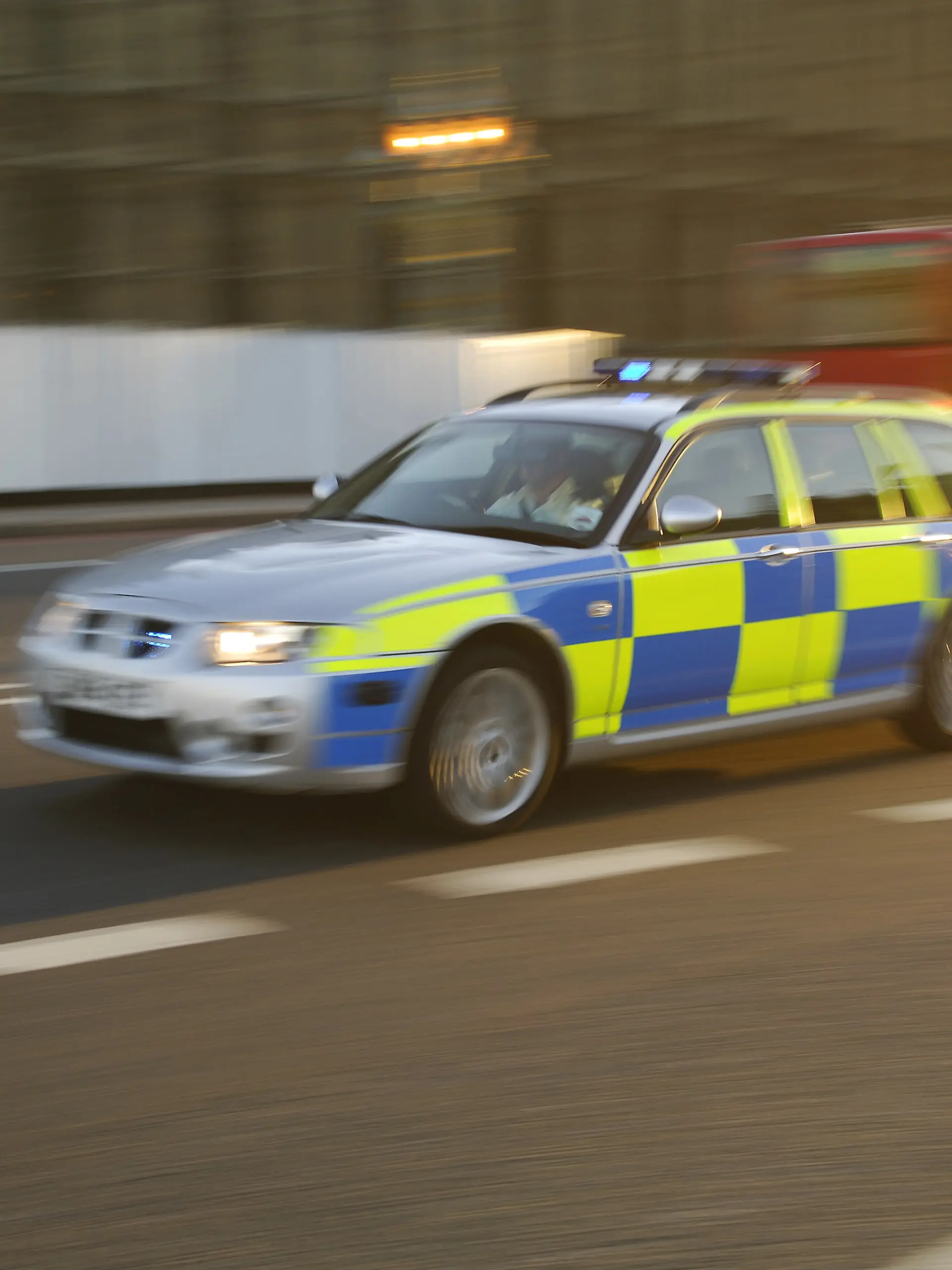 Polizeiwagen in England