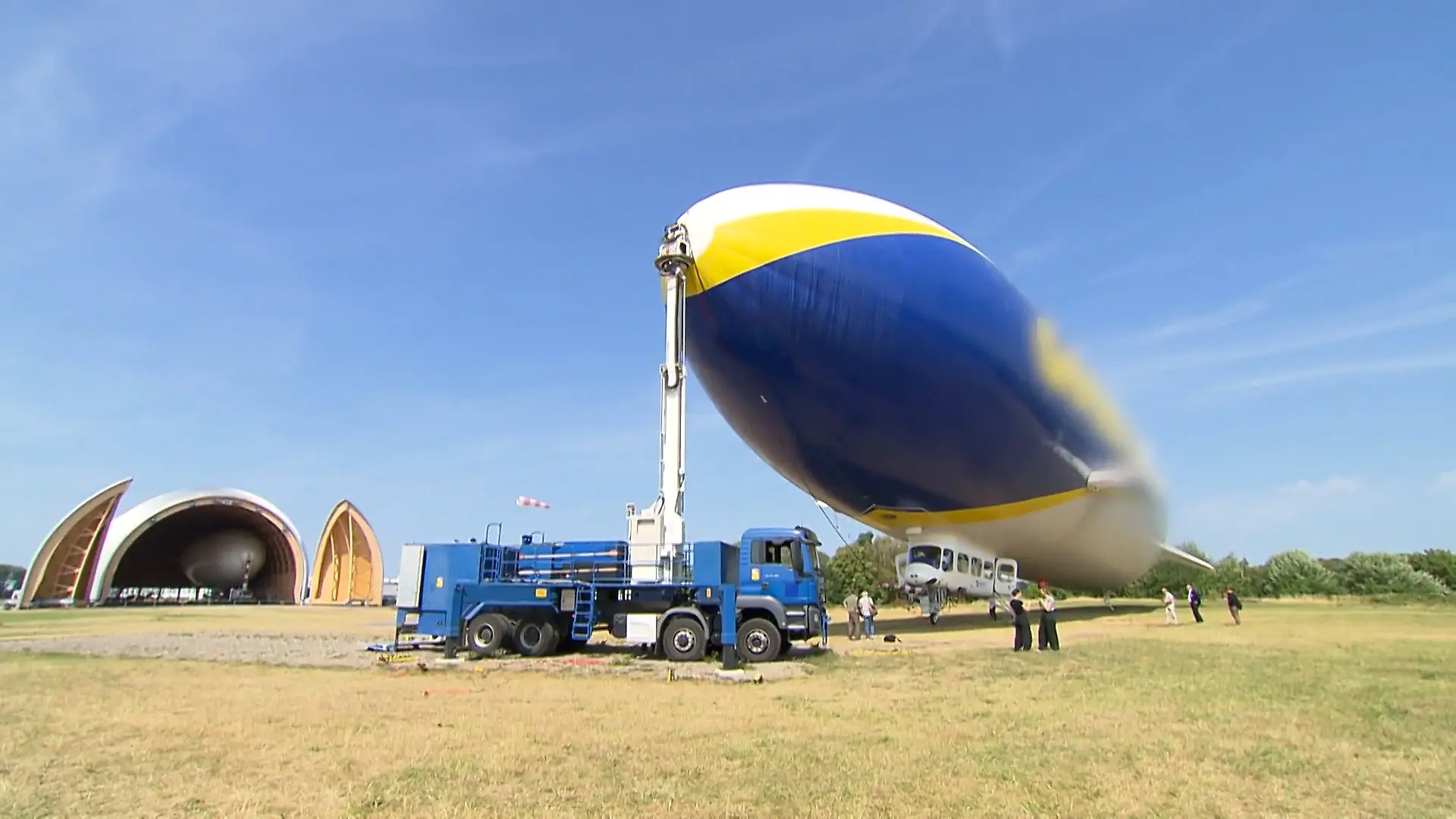 Forschungsstation im Zeppelin Messlabor für Luftqualität