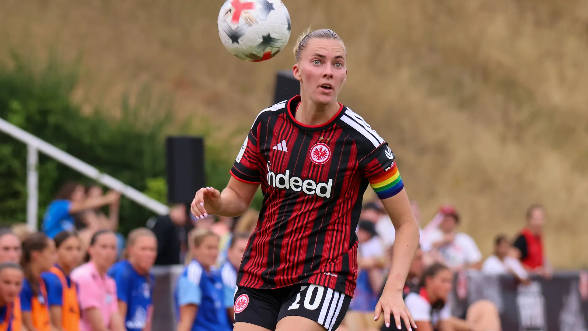 Bad Nauheim, Deutschland: 31.07.2026 - Testspiel [test match] - Eintracht Frankfurt Frauen vs. Racing Club de Strasbourg Im Bild: Laura Freigang (SGE)