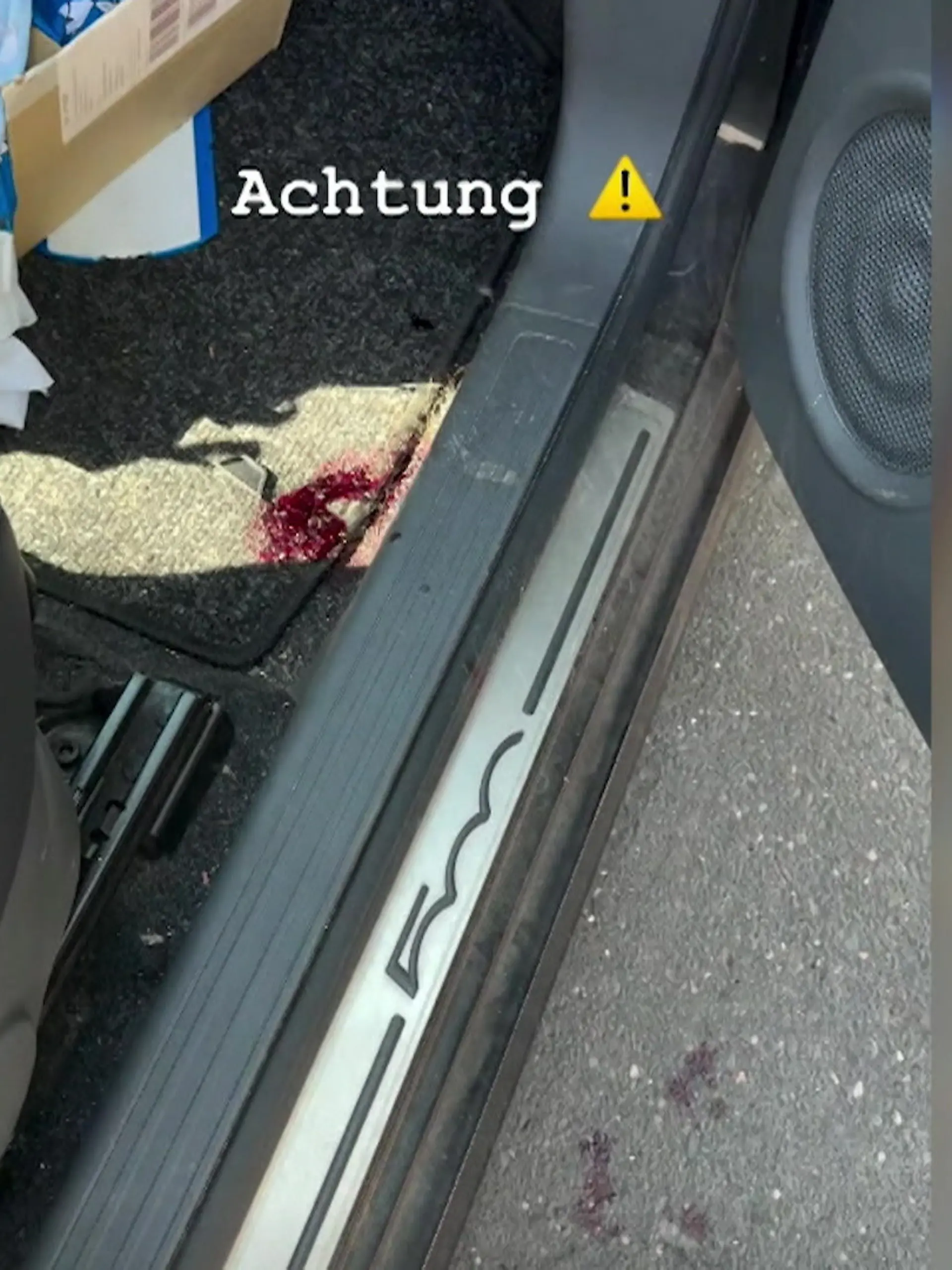 Bild zu: "Blut-Drama in seinem Auto versetzt den Moderator in Angst"