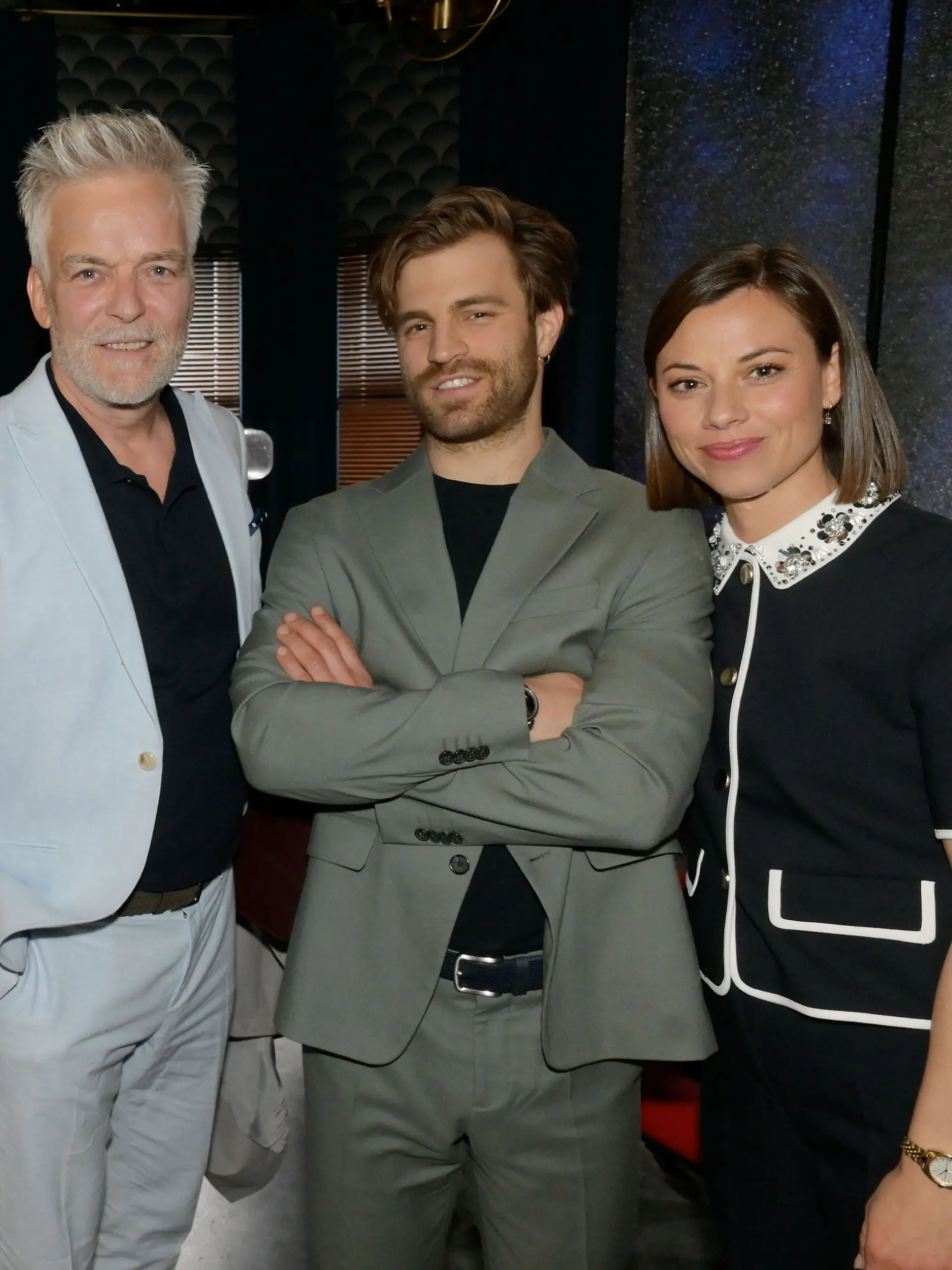 Stephan Schill (l.), Onno Buß und Anna-Katharina Fecher